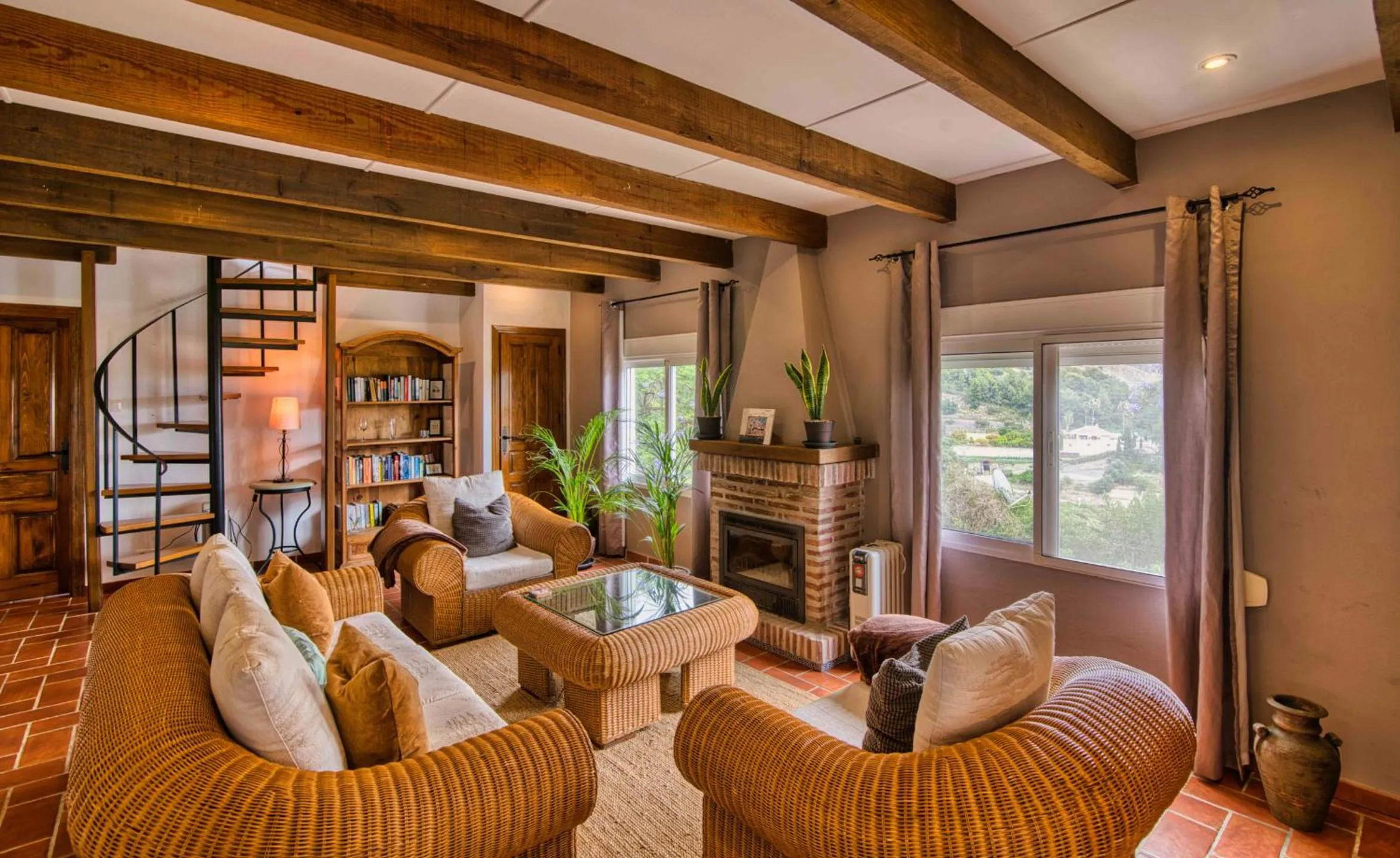 Living room in Villa Morera Bed & Breakfast