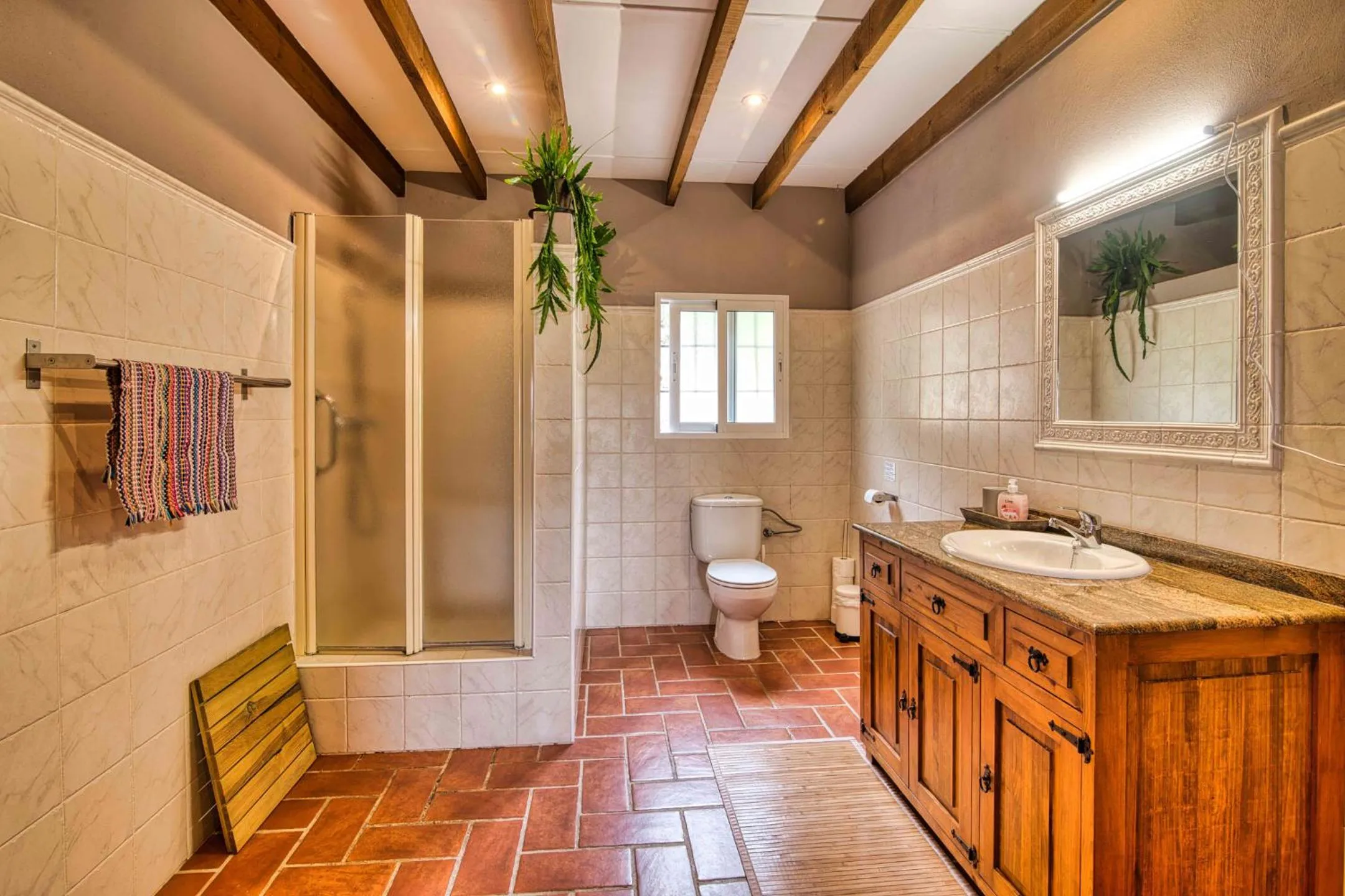 Shower in Villa Morera Bed & Breakfast