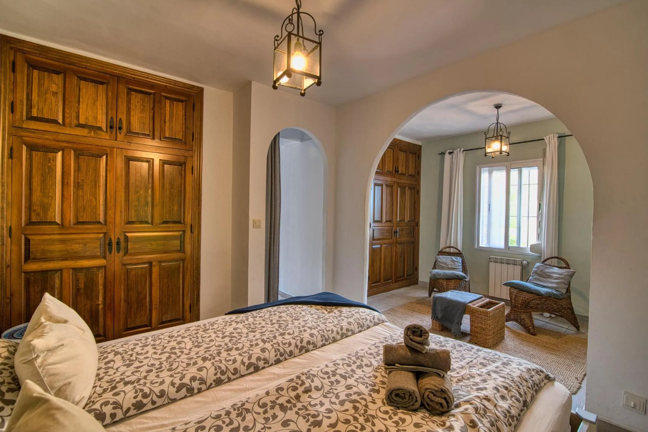 Bed in Villa Morera Bed & Breakfast