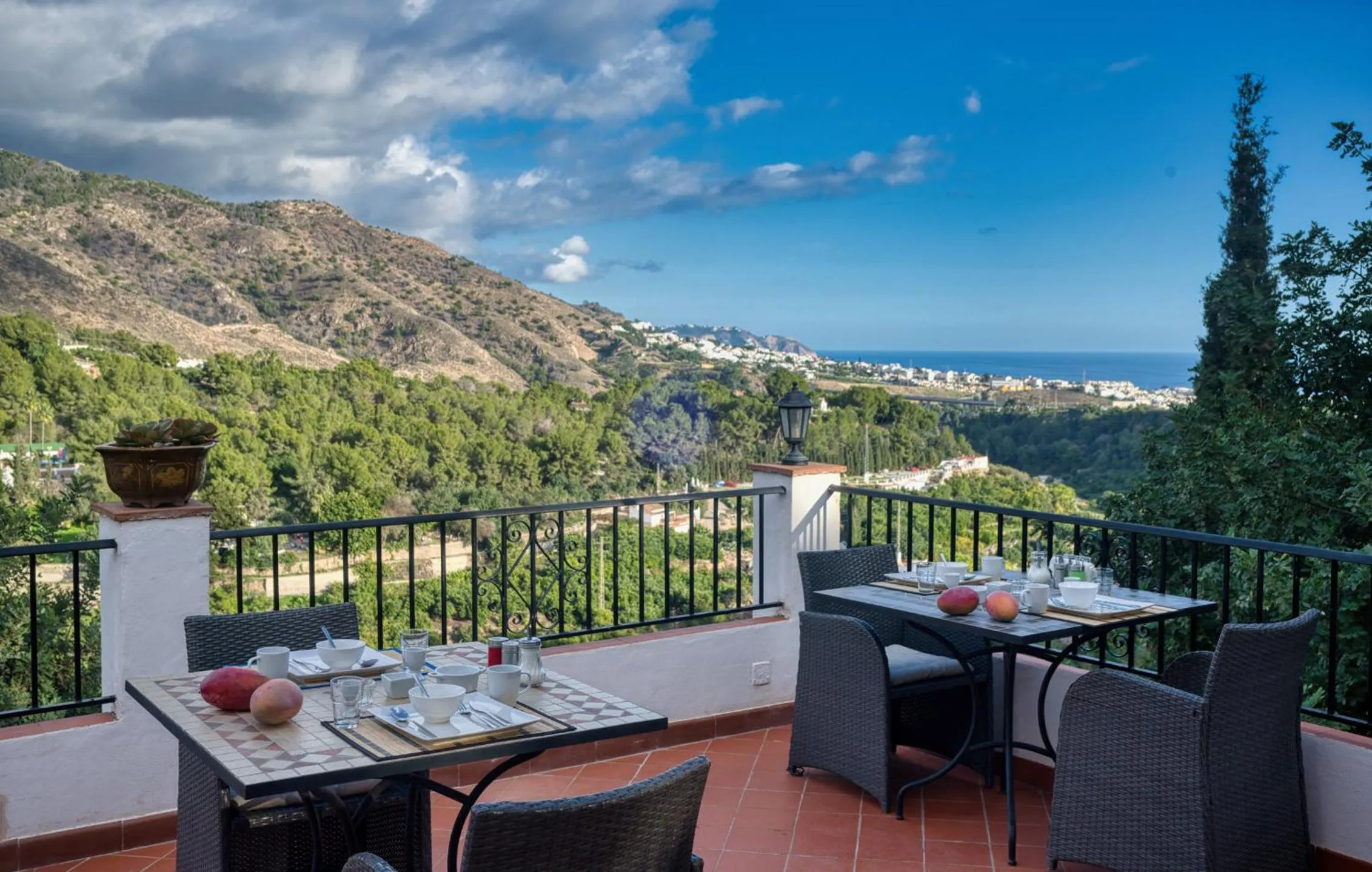 Balcony/Terrace in Villa Morera Bed & Breakfast