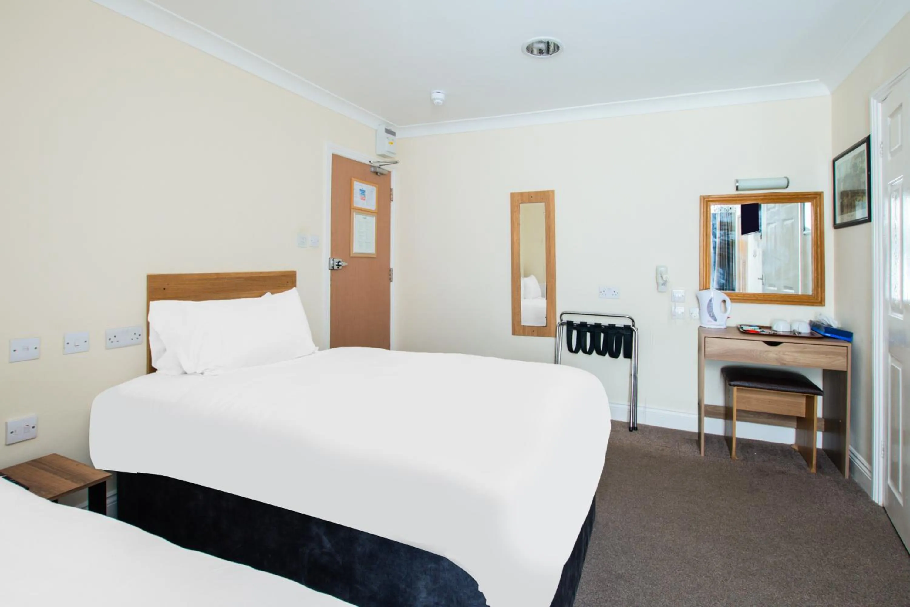 Bedroom, Bed in Russel Court Hotel Bournemouth Central