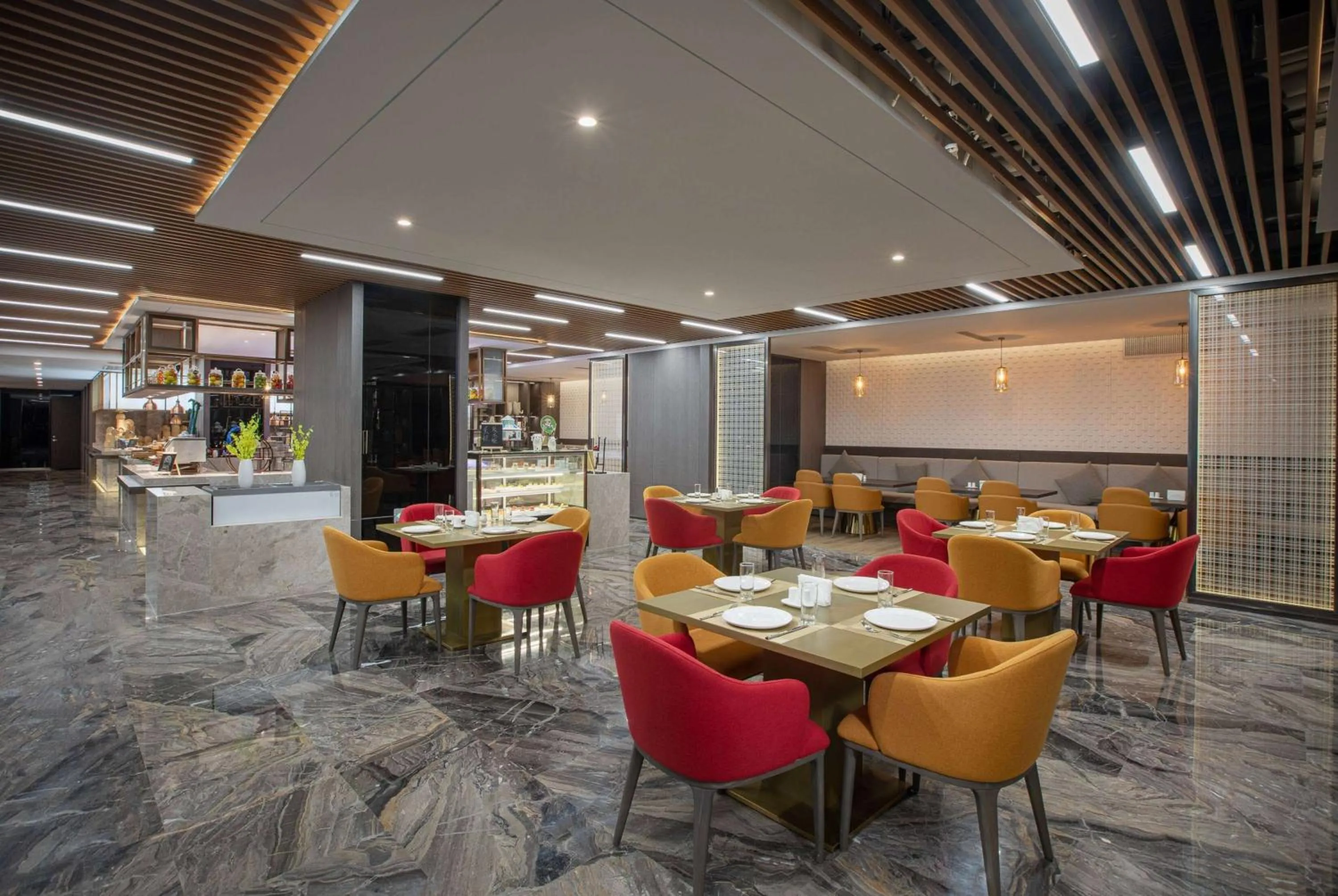 Restaurant/places to eat in Ramada by Wyndham Bayannur
