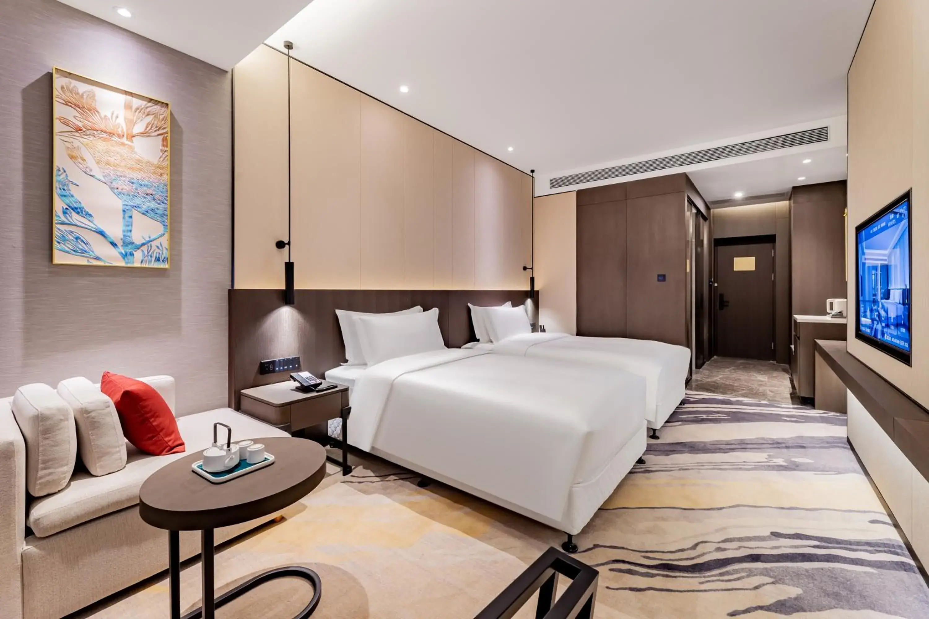 Bed in Ramada by Wyndham Bayannur Bed in Ramada by Wyndham Bayannur