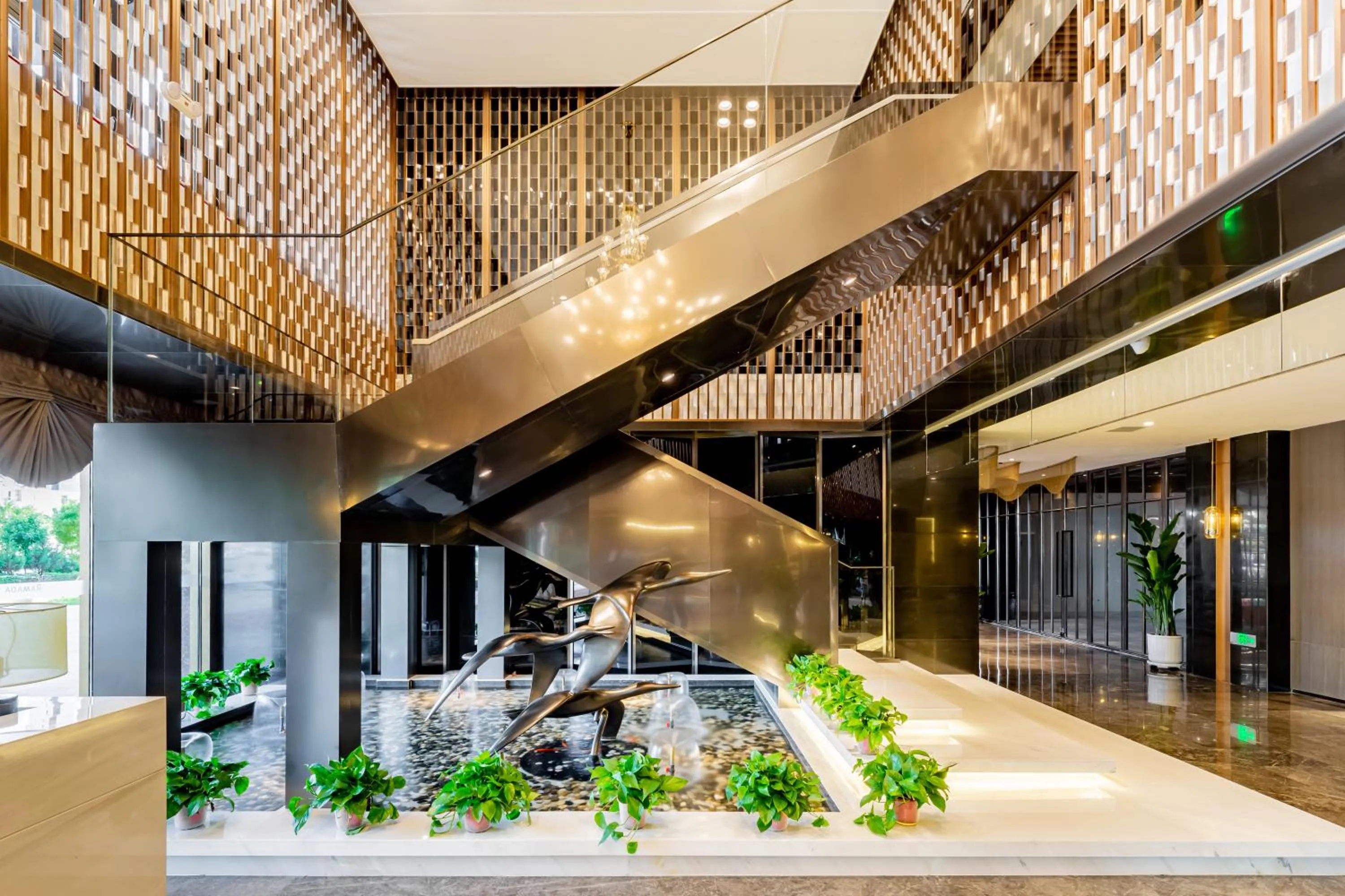 Property building in Ramada by Wyndham Bayannur