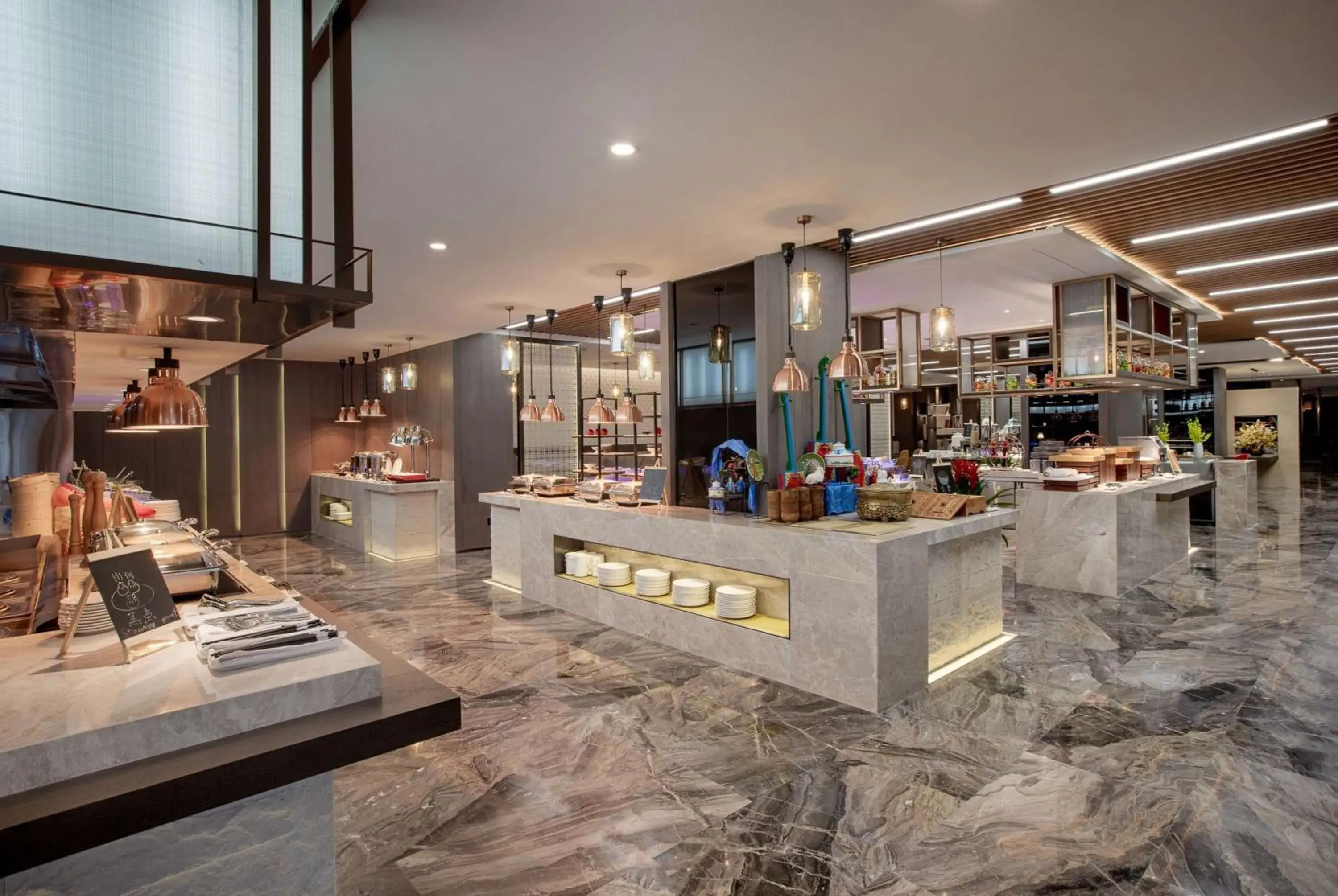 Restaurant/places to eat in Ramada by Wyndham Bayannur Restaurant/places to eat in Ramada by Wyndham Bayannur