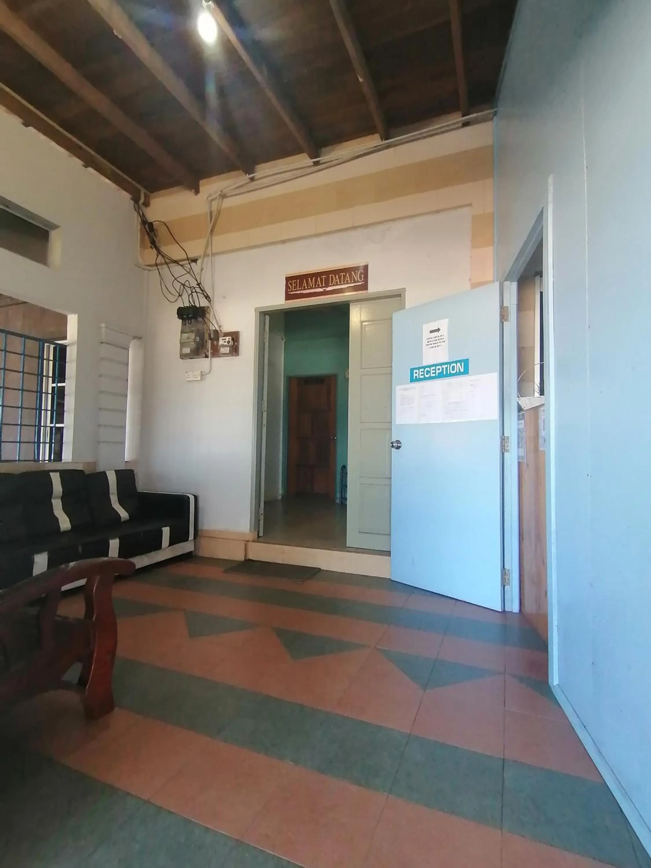 Seating area in FBS Inn Dungun