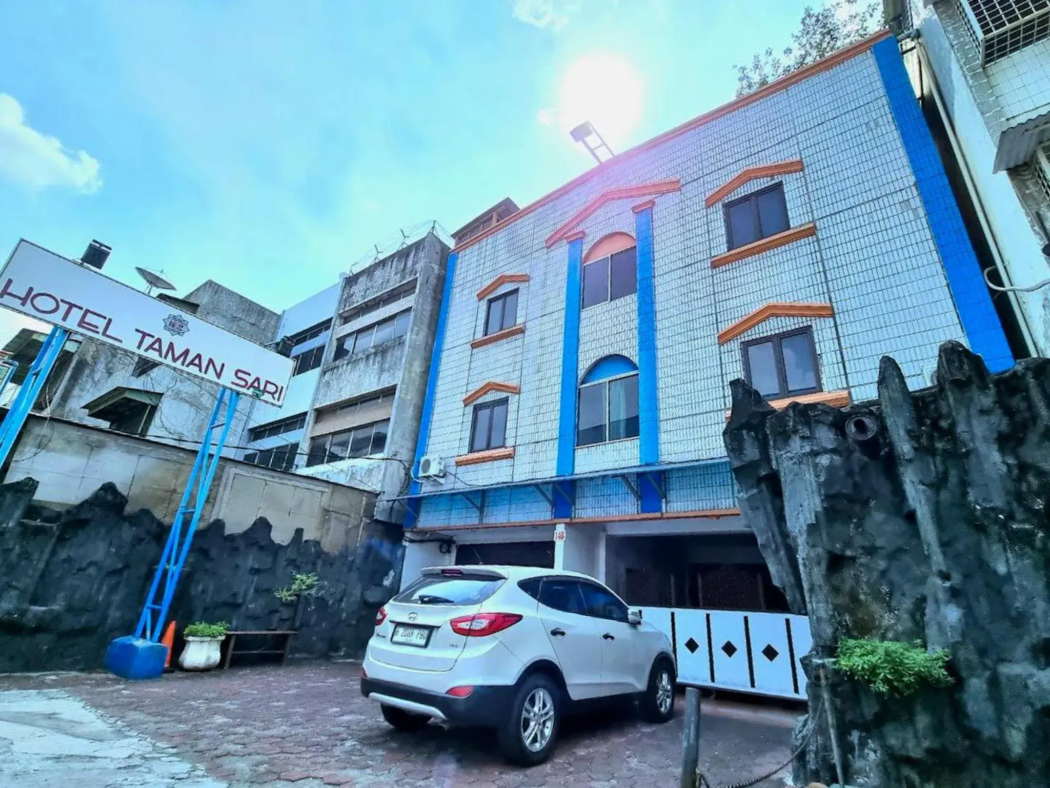 Property building in Hotel Taman Sari Property building in Hotel Taman Sari