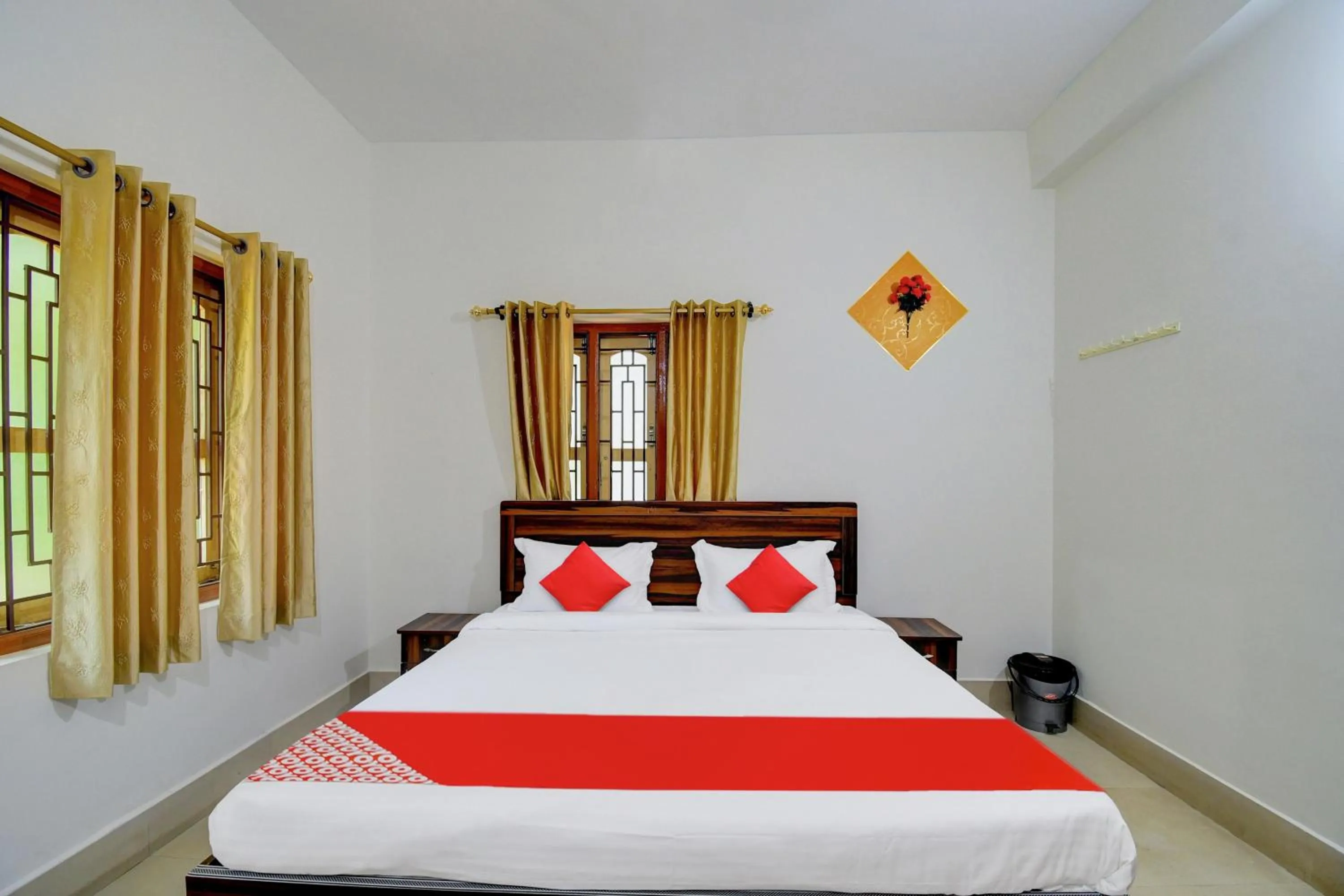 Bedroom, Bed in Hotel O Anvi