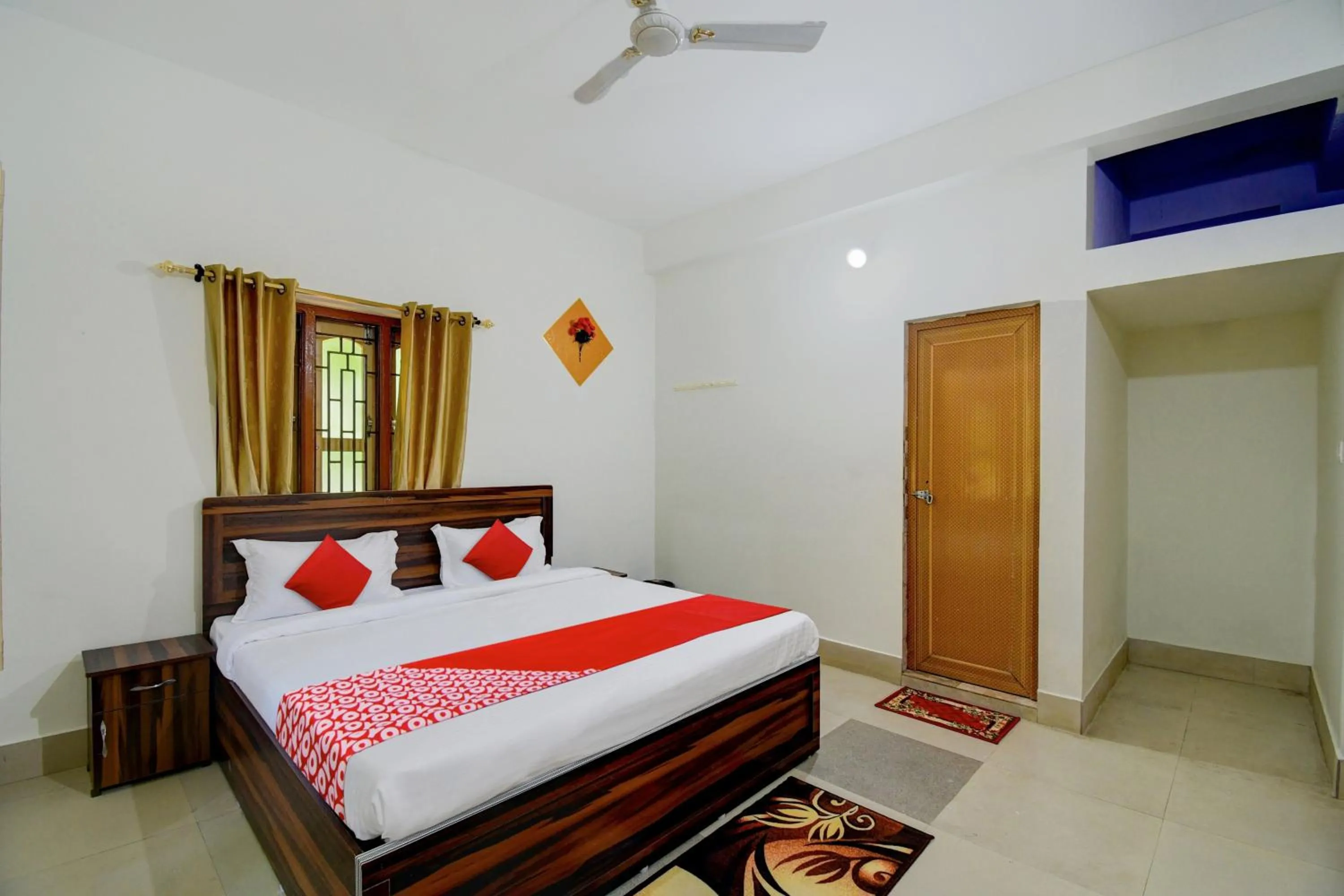 Bedroom, Bed in Hotel O Anvi