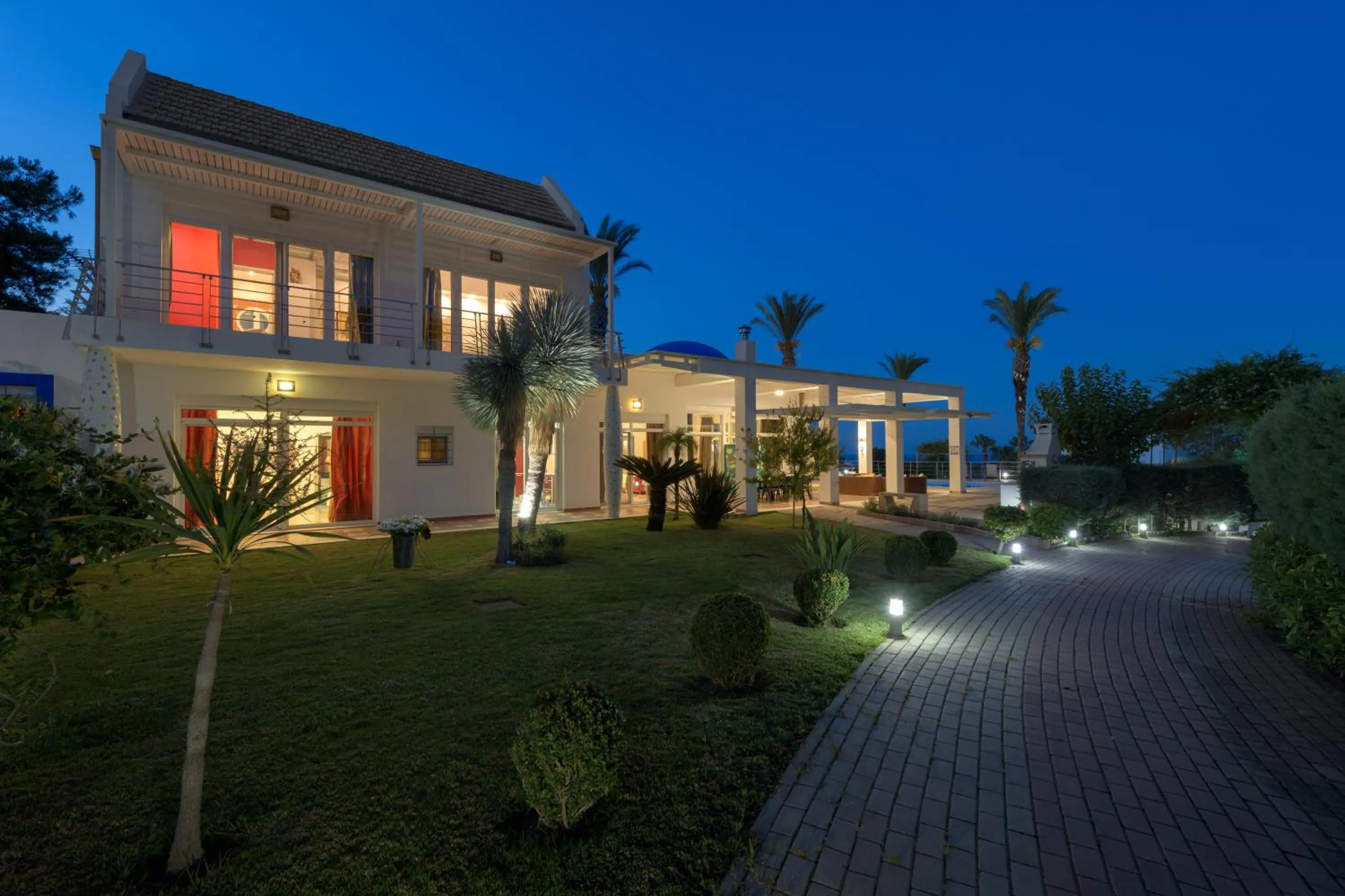 Property building in Grande Dame Villa of Rhodes
