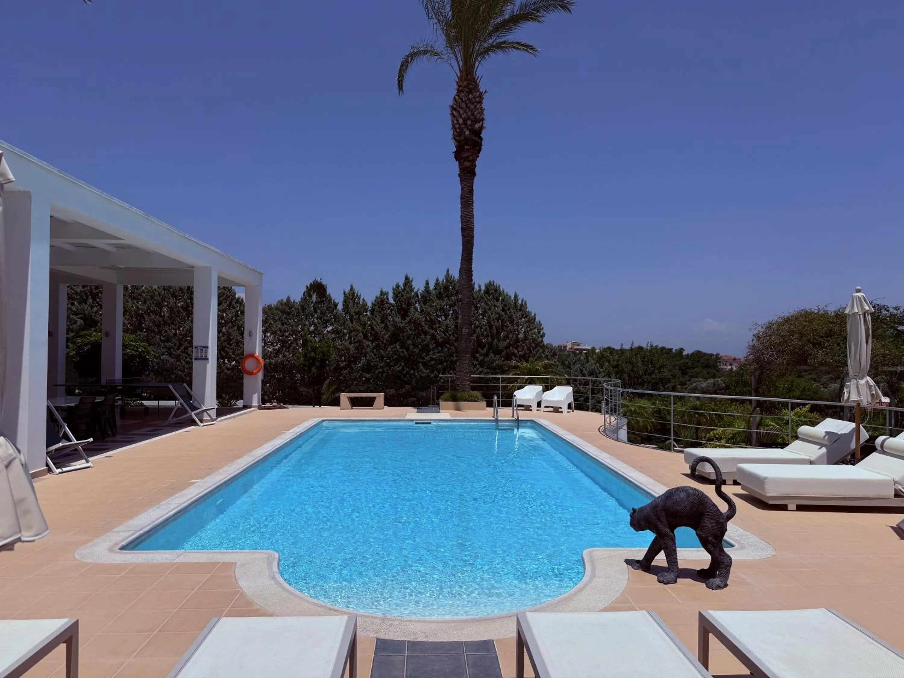 Swimming pool in Grande Dame Villa of Rhodes