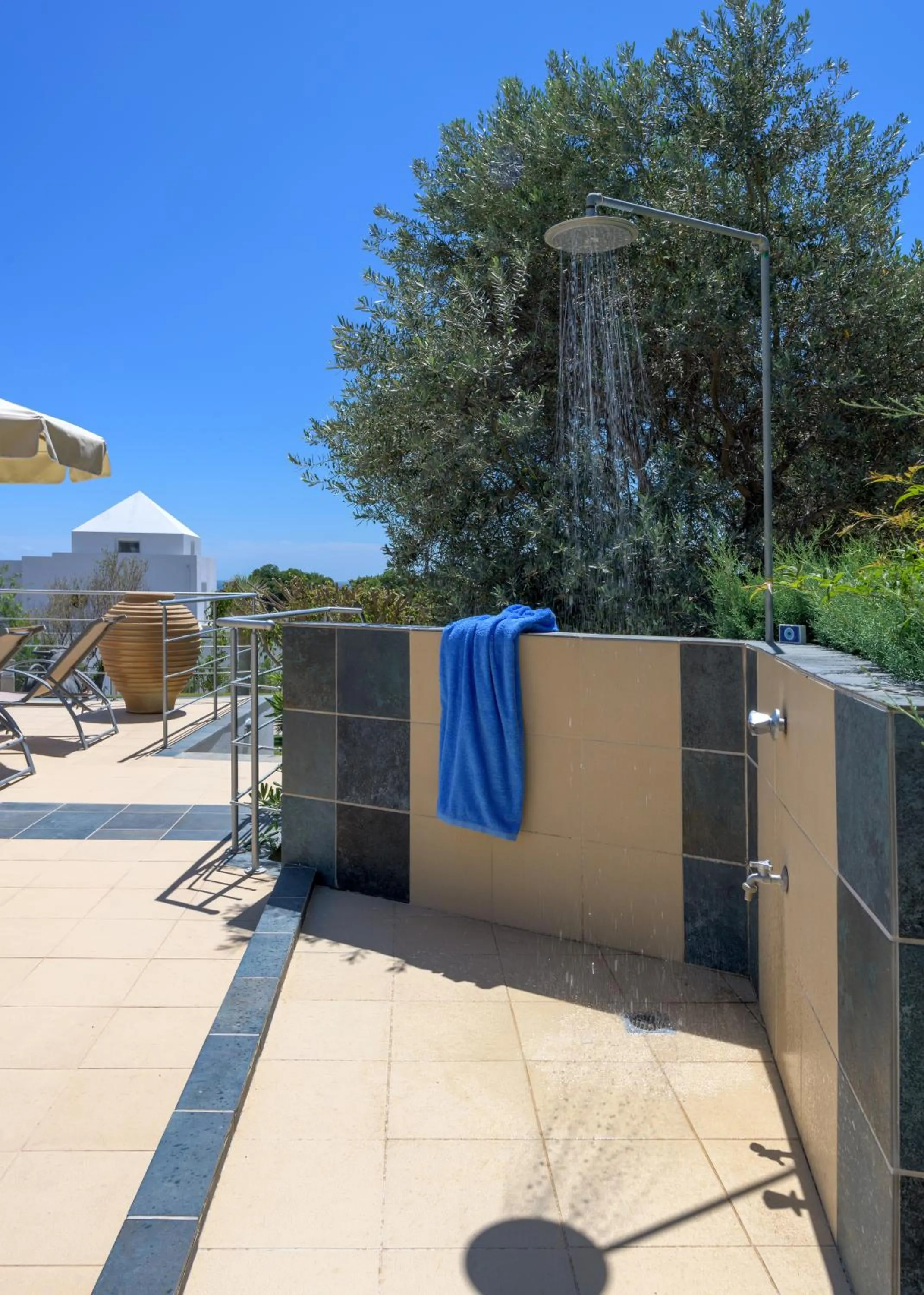 Shower in Grande Dame Villa of Rhodes