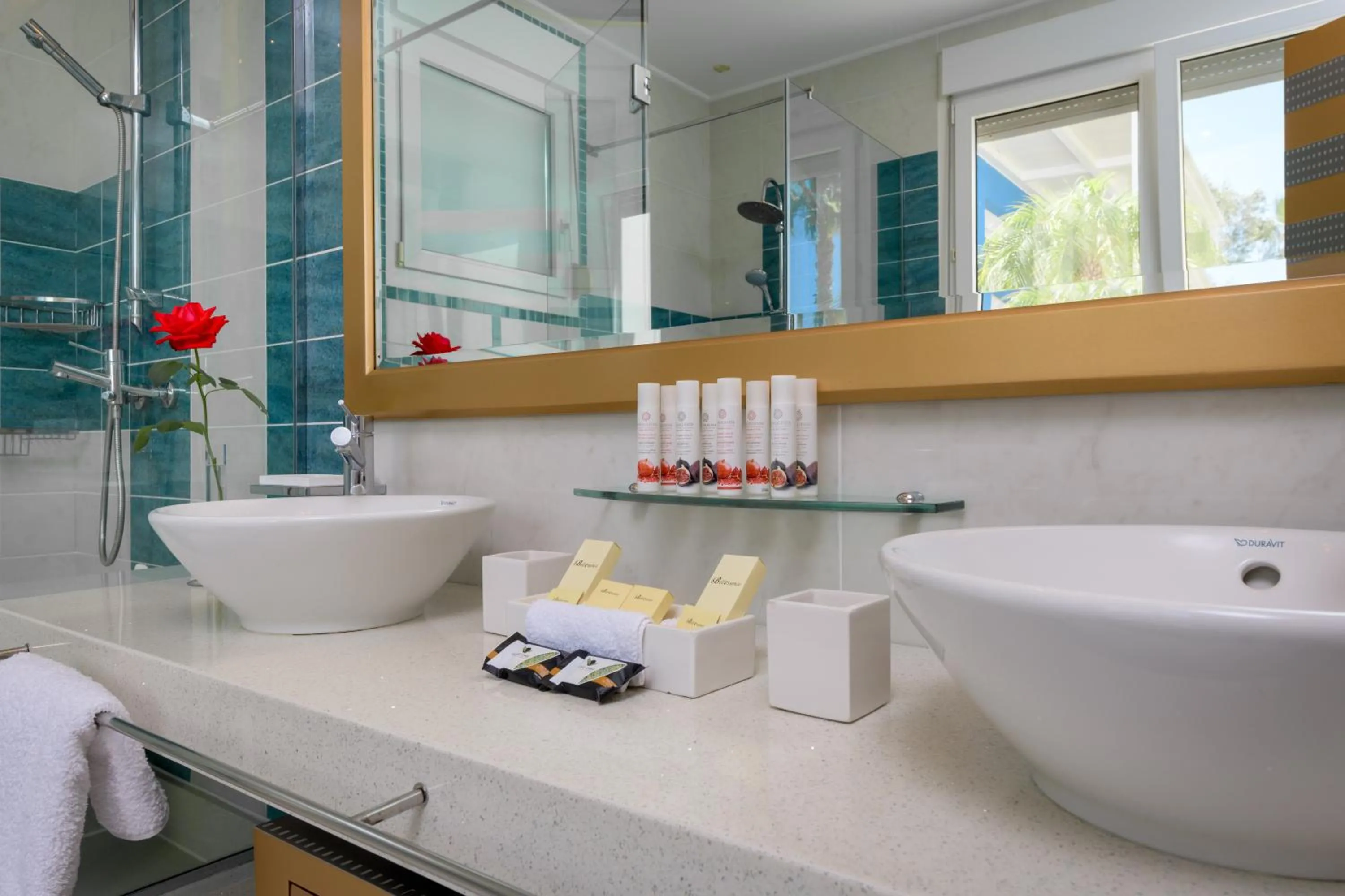 Bathroom in Grande Dame Villa of Rhodes