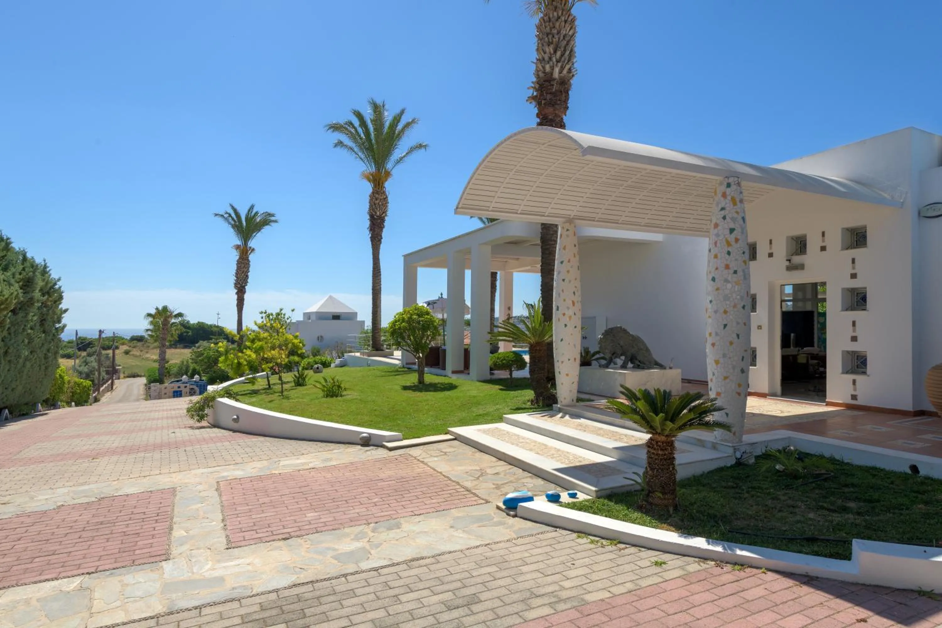 Property building in Grande Dame Villa of Rhodes