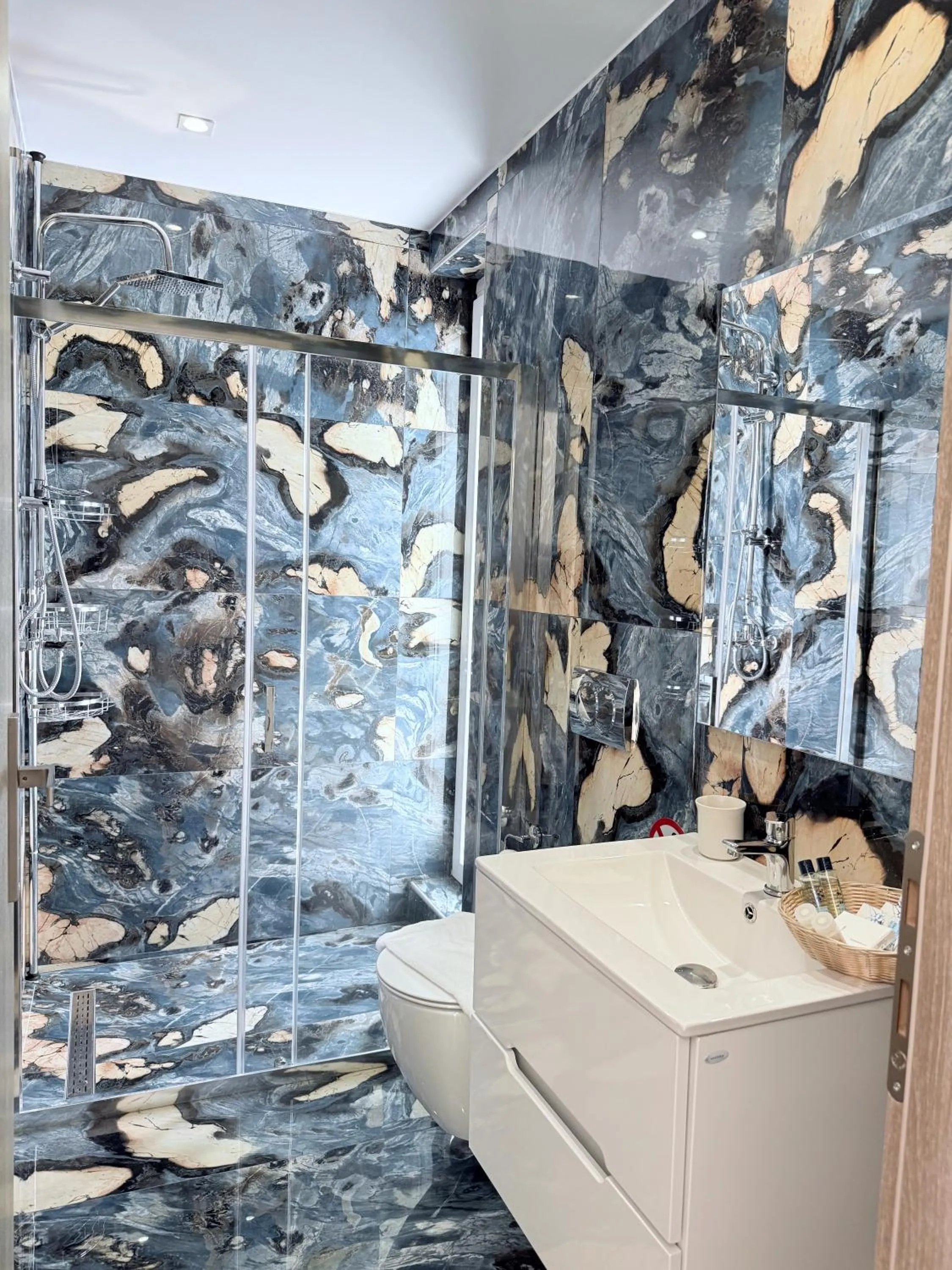 Bathroom in Grande Dame Villa of Rhodes