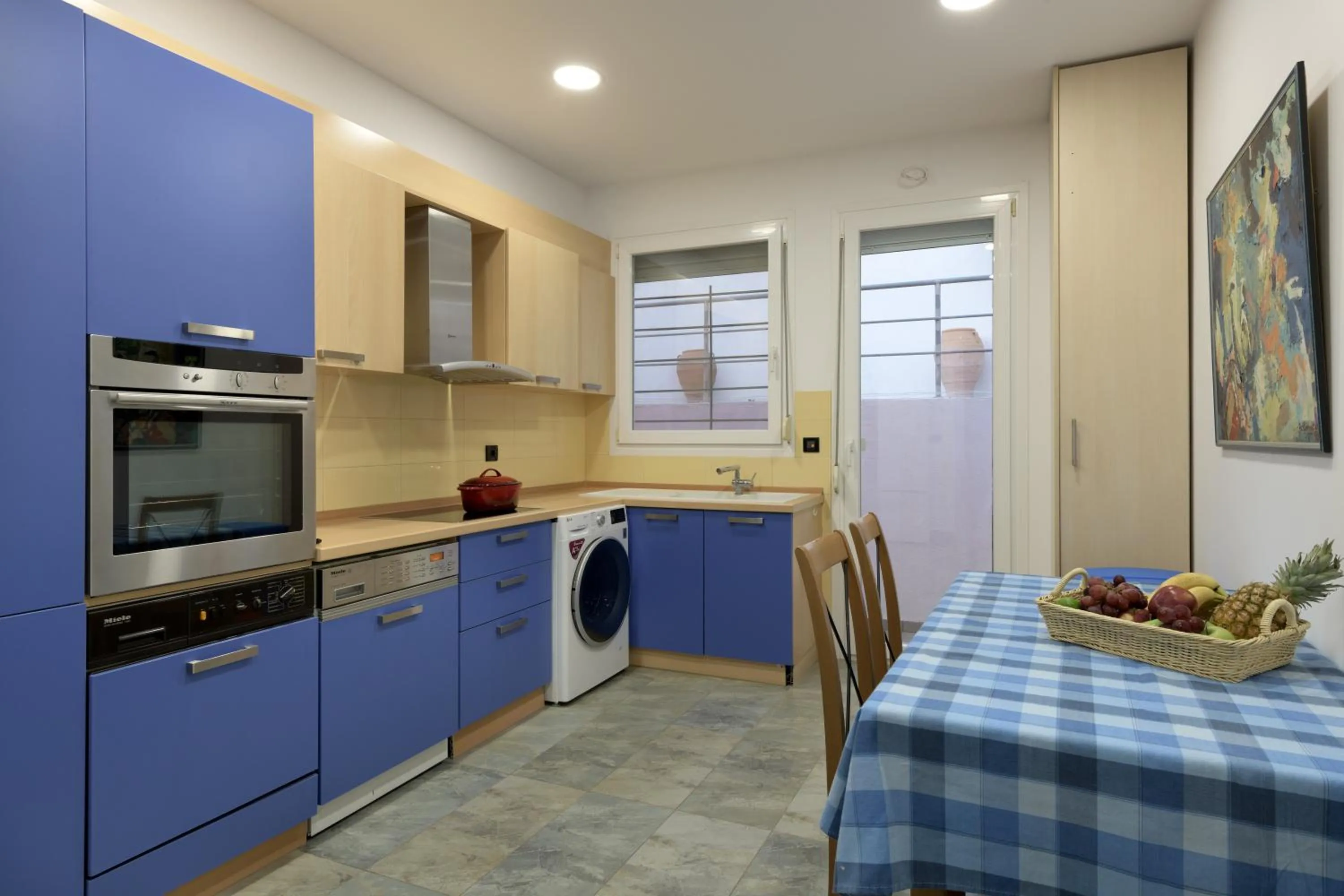 Kitchen or kitchenette in Grande Dame Villa of Rhodes