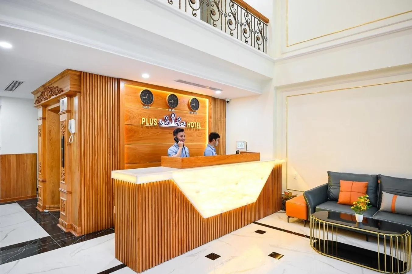 Living room in PLUS VUNG TAU HOTEL