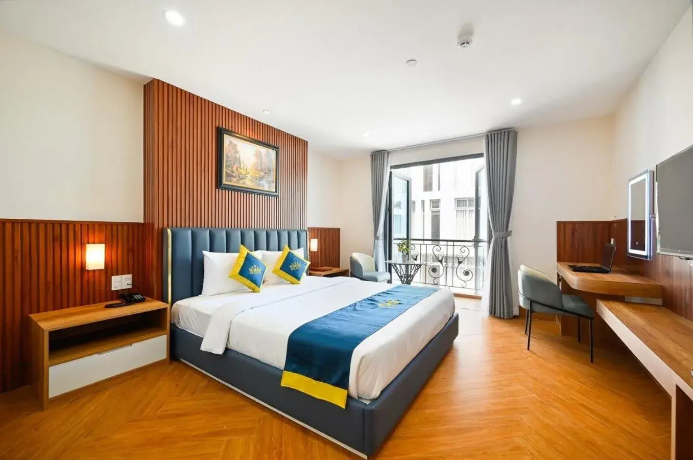 Bed in PLUS VUNG TAU HOTEL Bed in PLUS VUNG TAU HOTEL