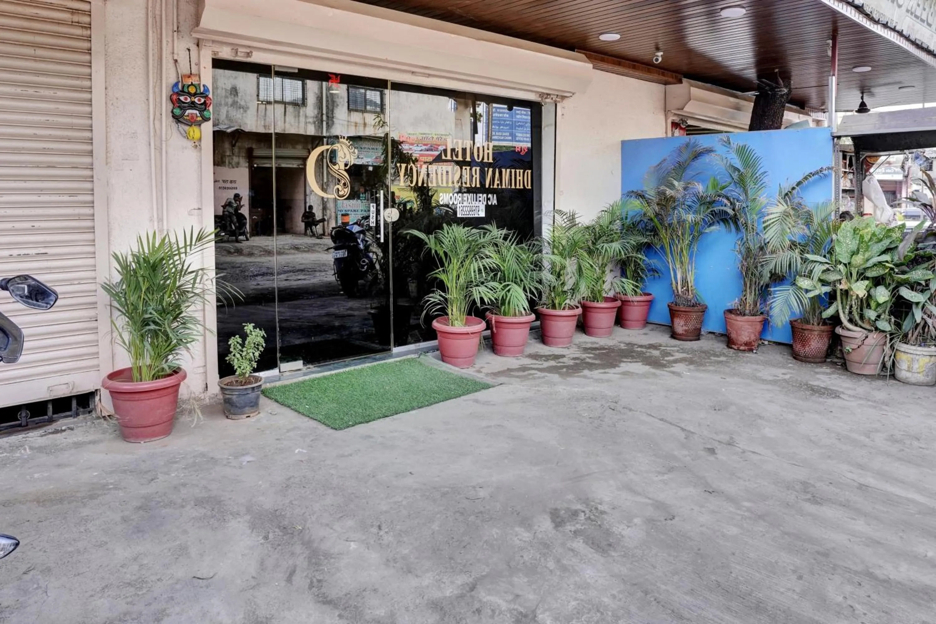 Facade/entrance in Hotel O Dhiman Residency