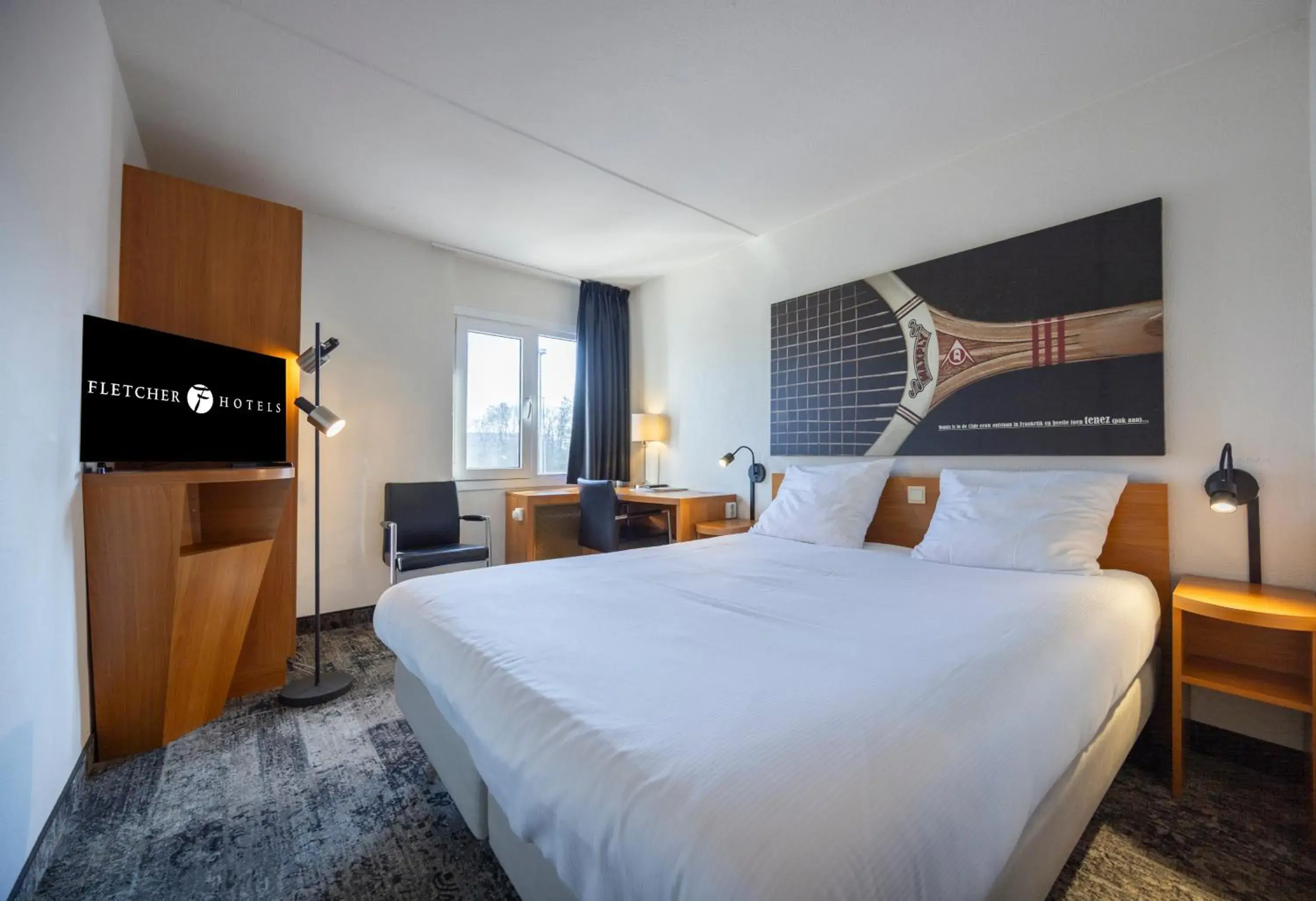 Bedroom, Bed in Fletcher Resort-Hotel Zutphen Bedroom, Bed in Fletcher Resort-Hotel Zutphen