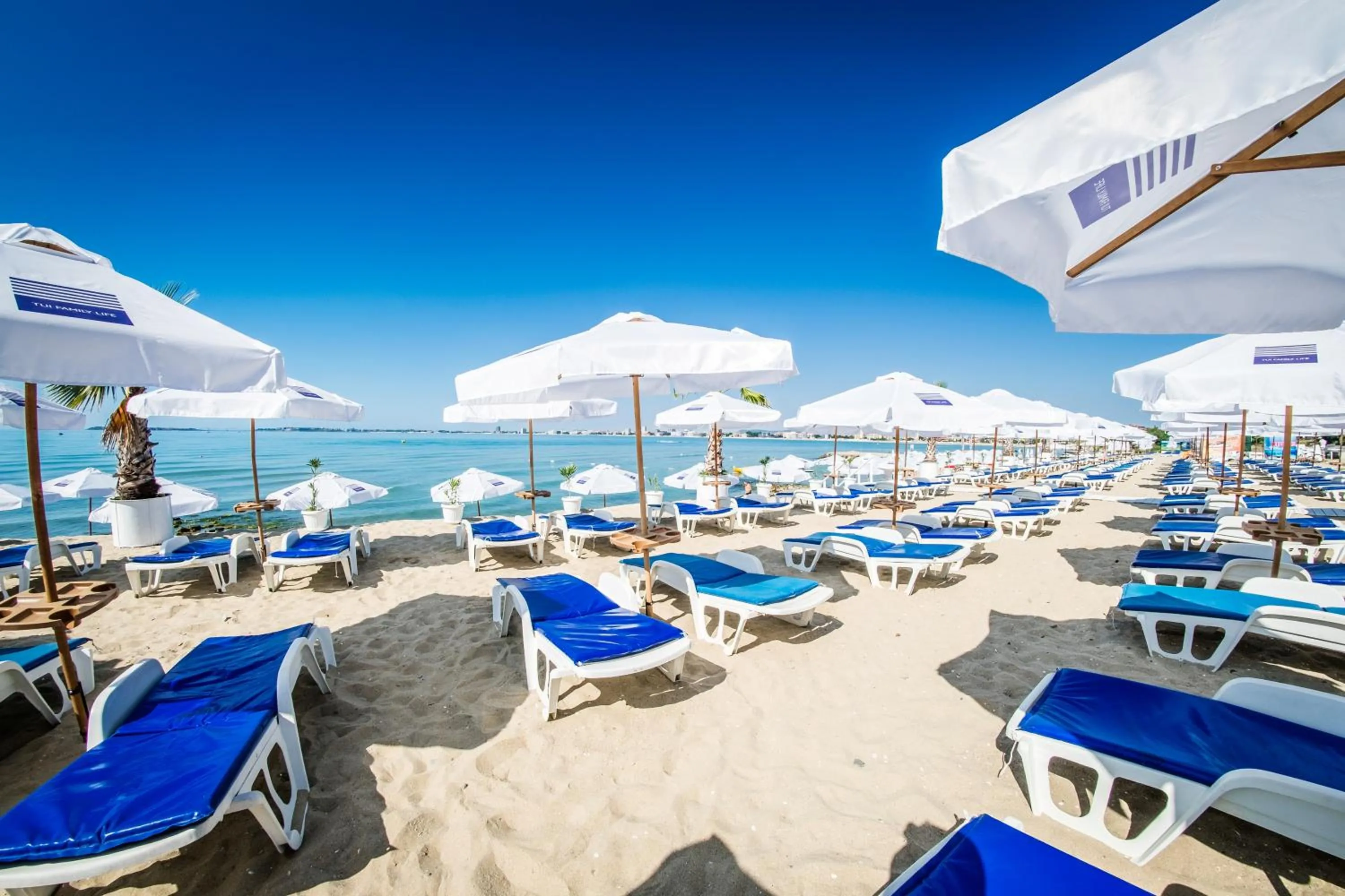 Beach in Prestige Sands Resort