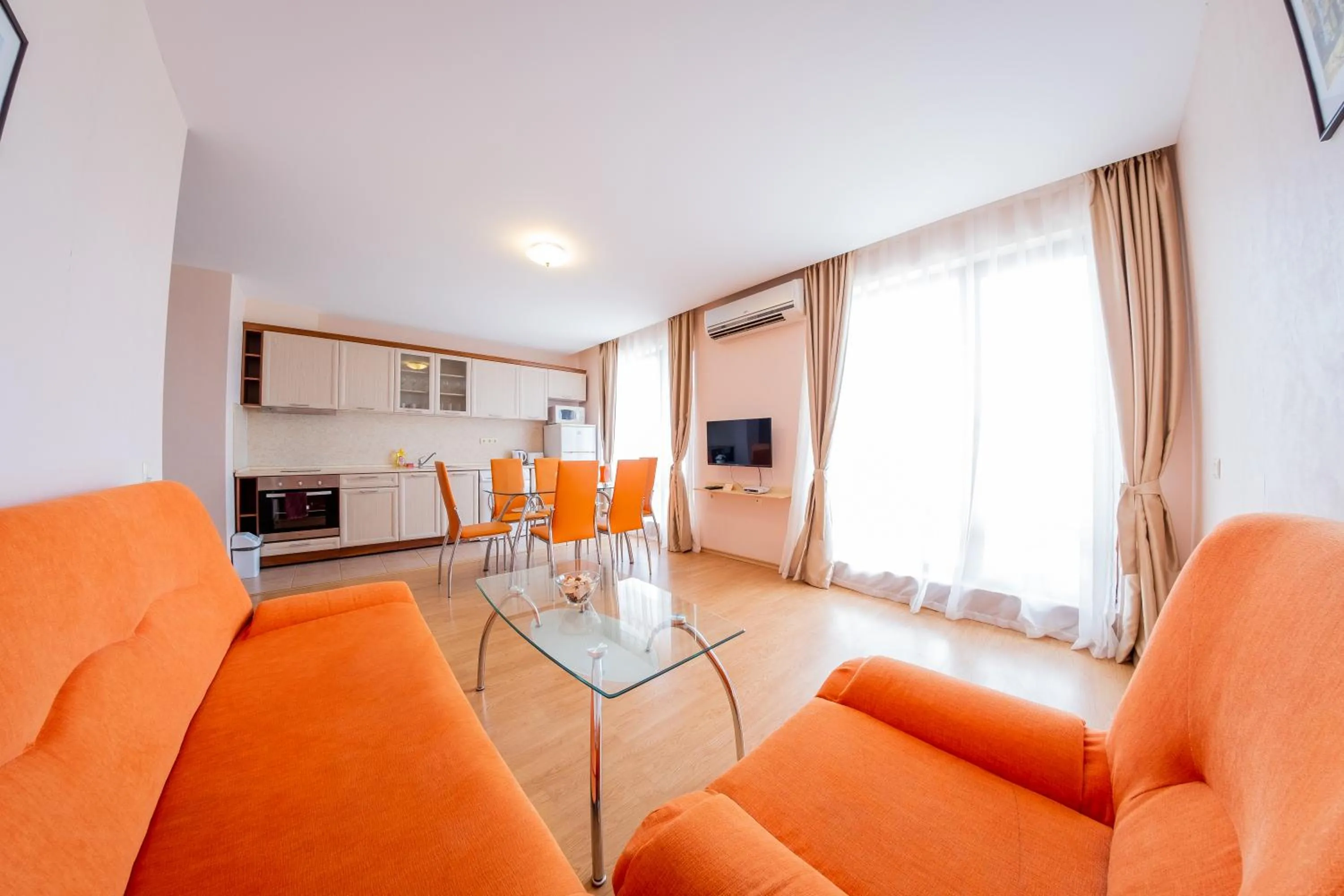 Living room in Prestige Sands Resort