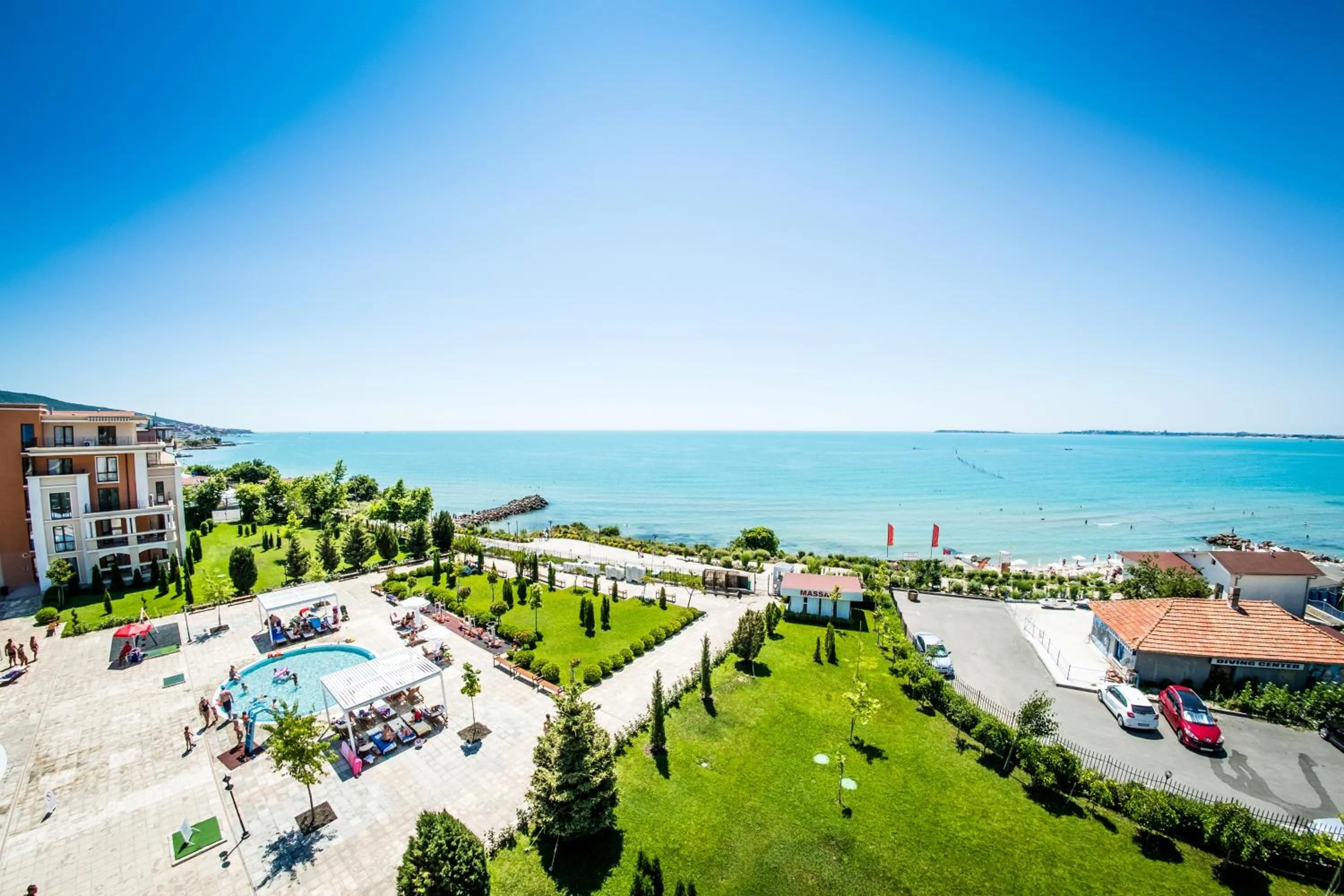 Sea view in Prestige Sands Resort