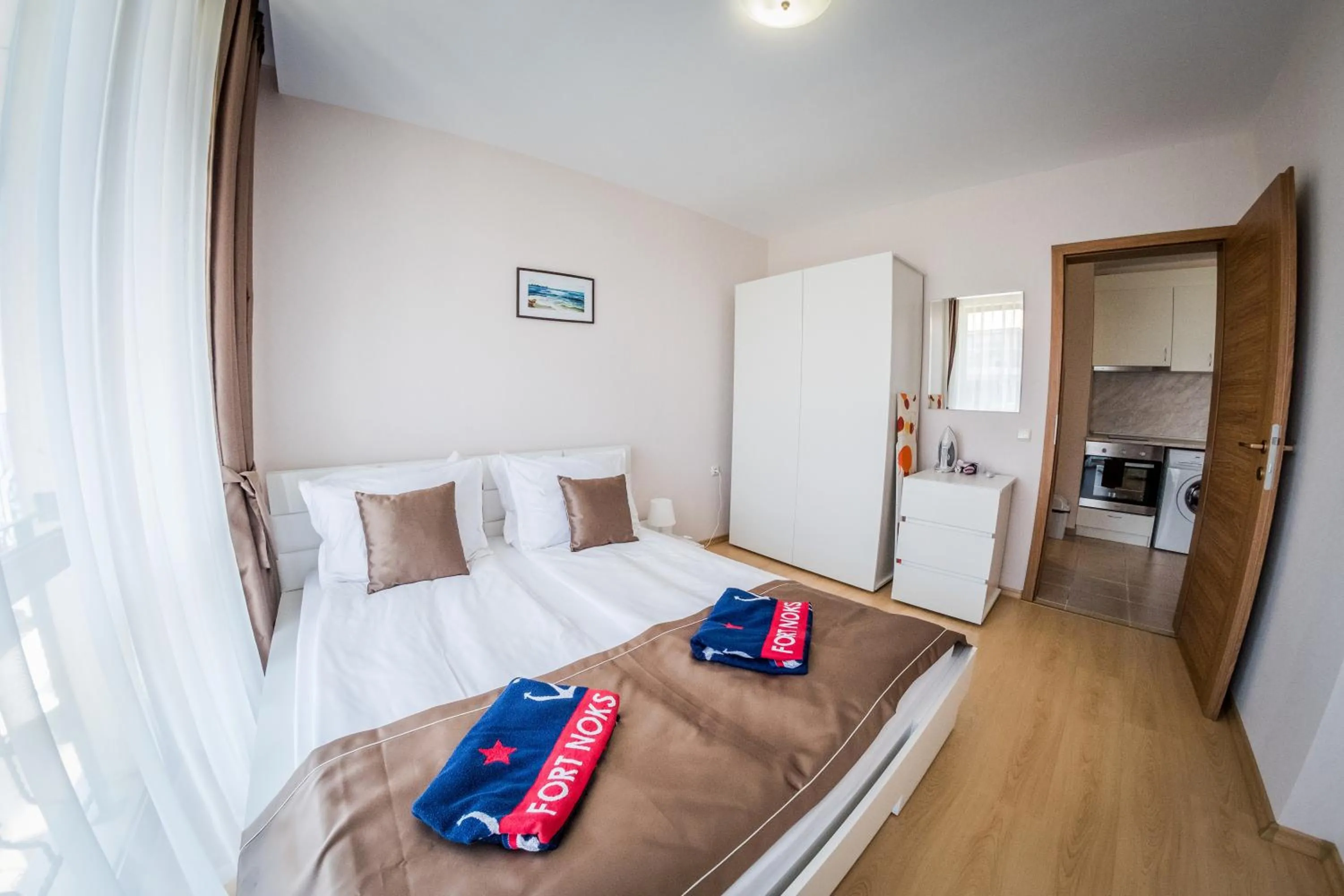 Bedroom, Bed in Prestige Sands Resort
