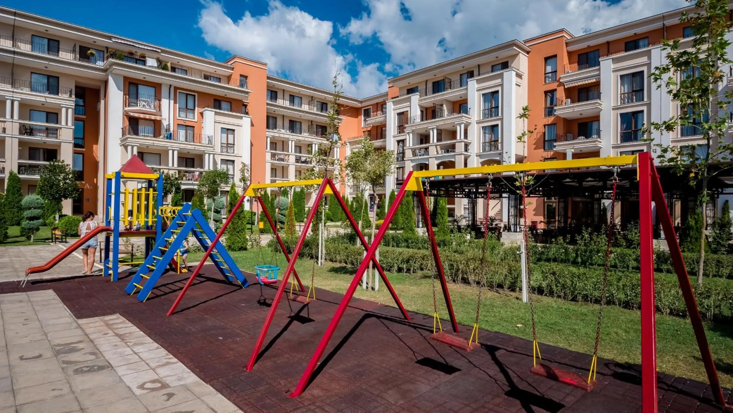 Children play ground in Prestige Sands Resort