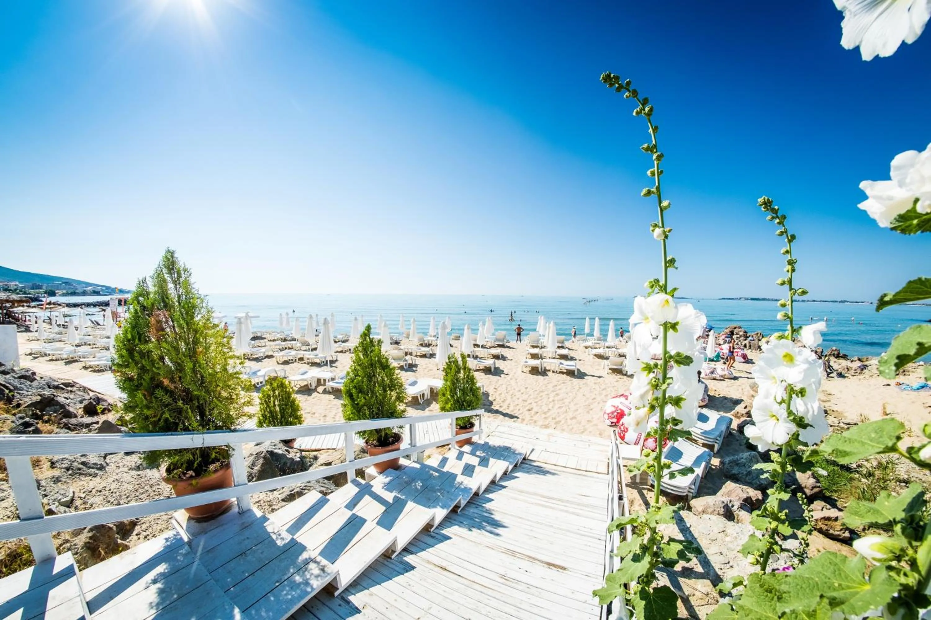 Beach in Prestige Sands Resort