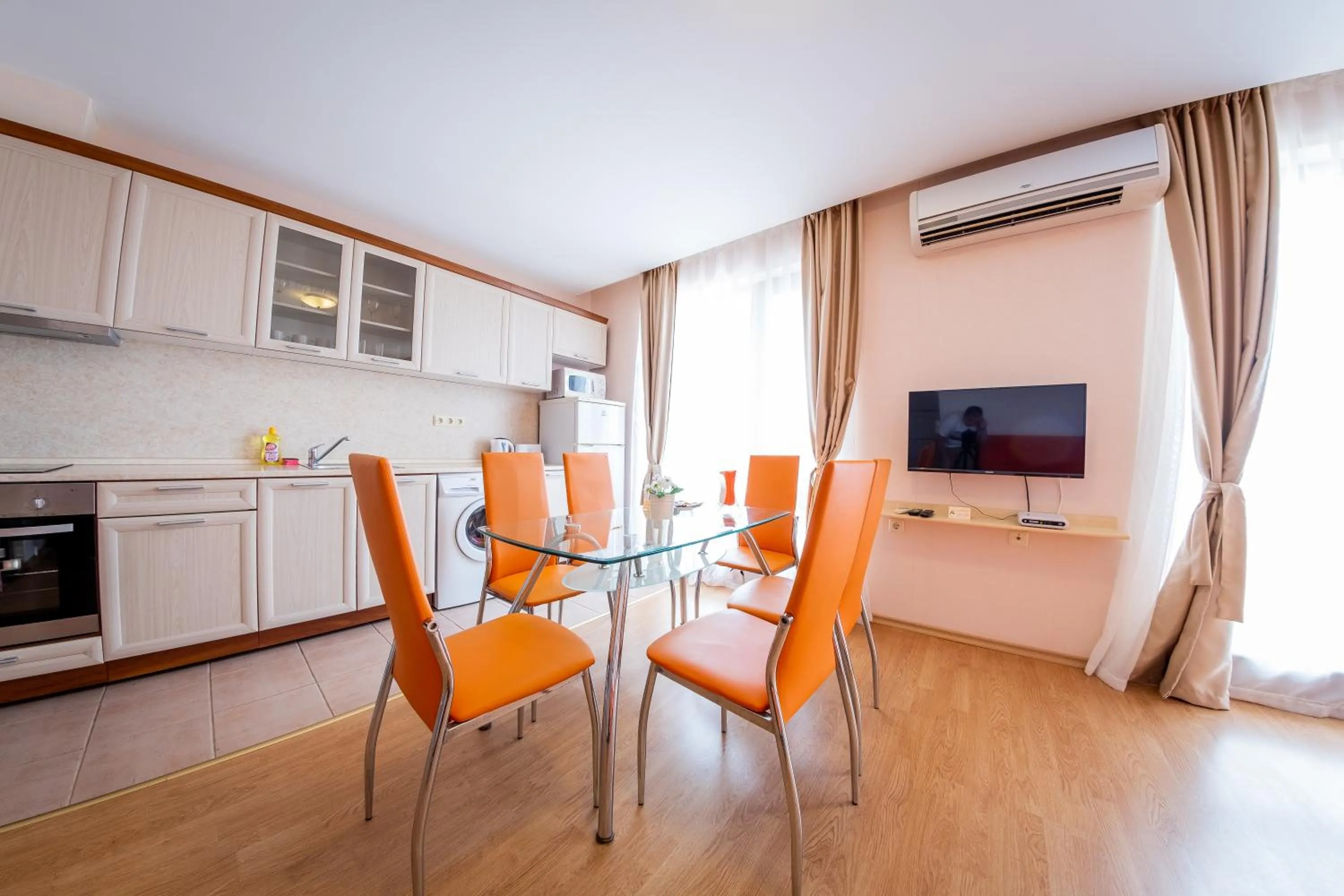 Kitchen or kitchenette in Prestige Sands Resort