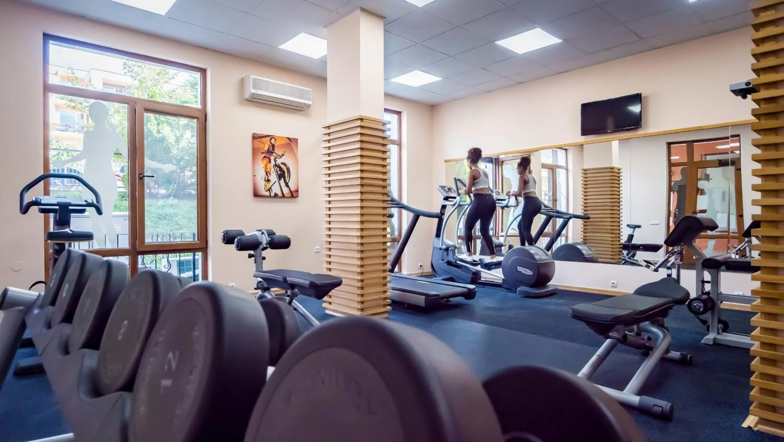Fitness centre/facilities in Prestige Sands Resort
