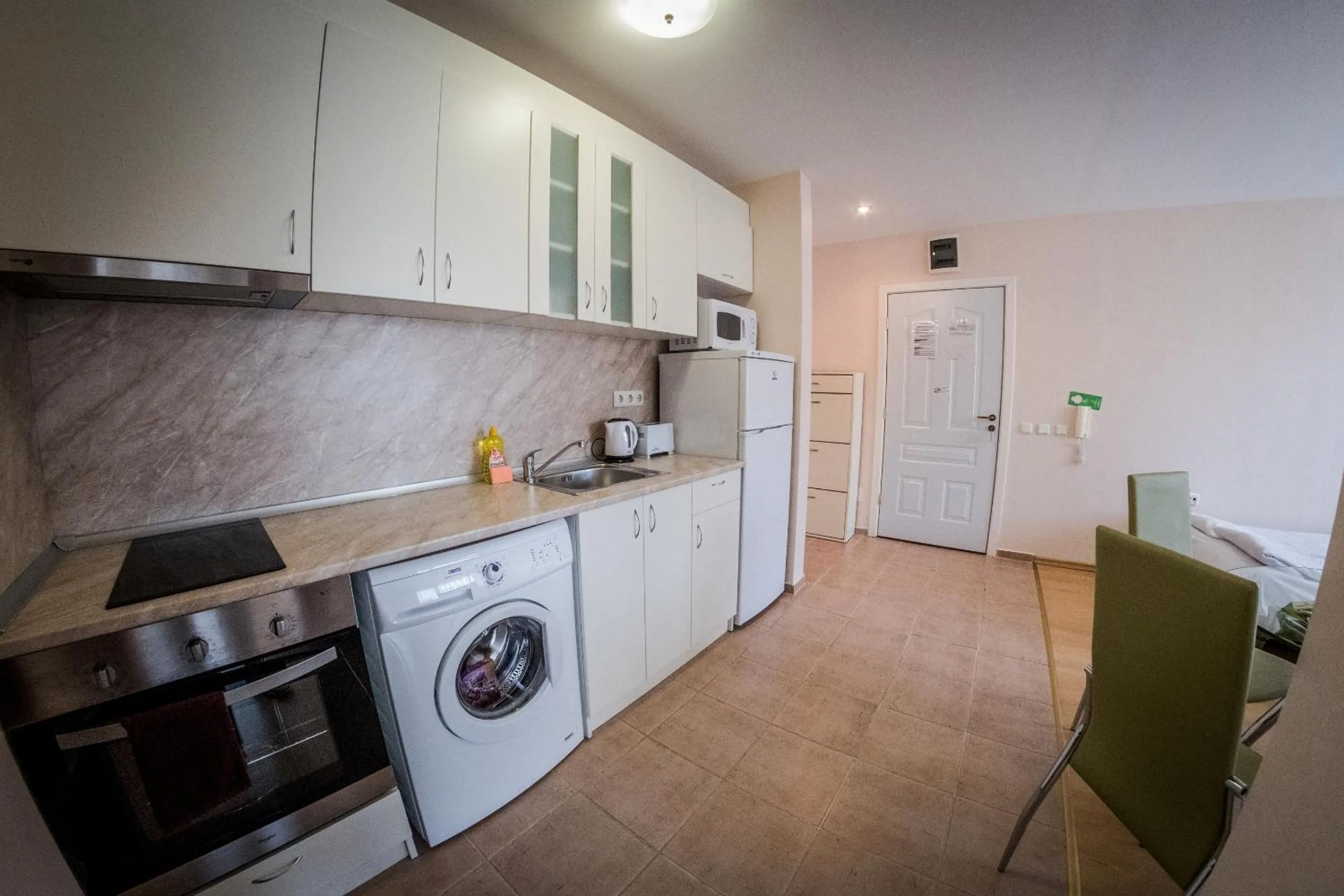 Kitchen or kitchenette in Prestige Sands Resort