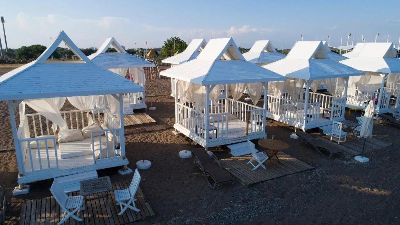 Beach in Gardenya Lara Suit Hotel