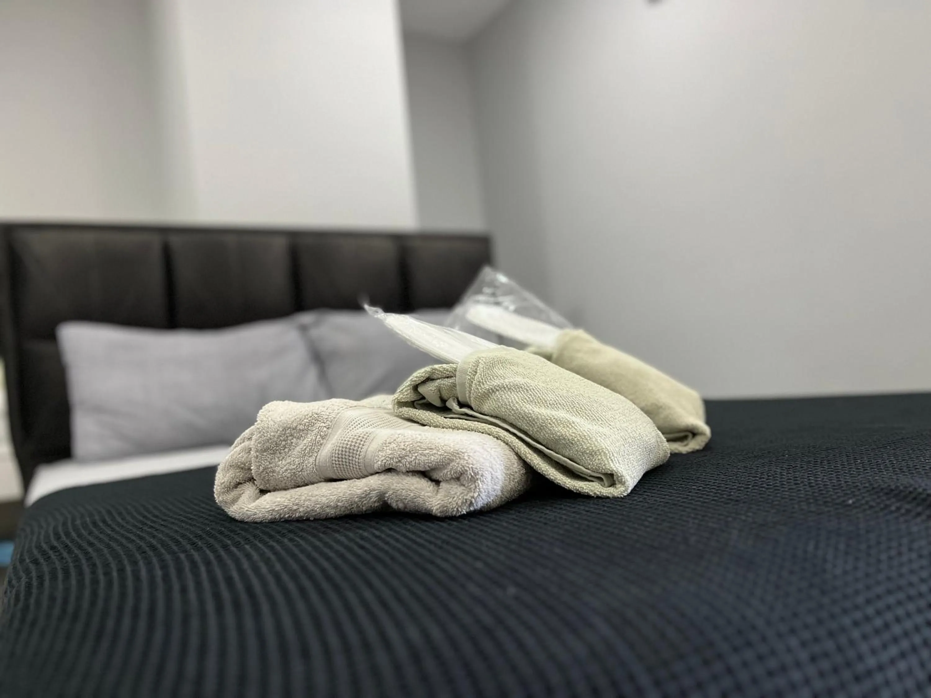towels, Bed in Gardenya Lara Suit Hotel
