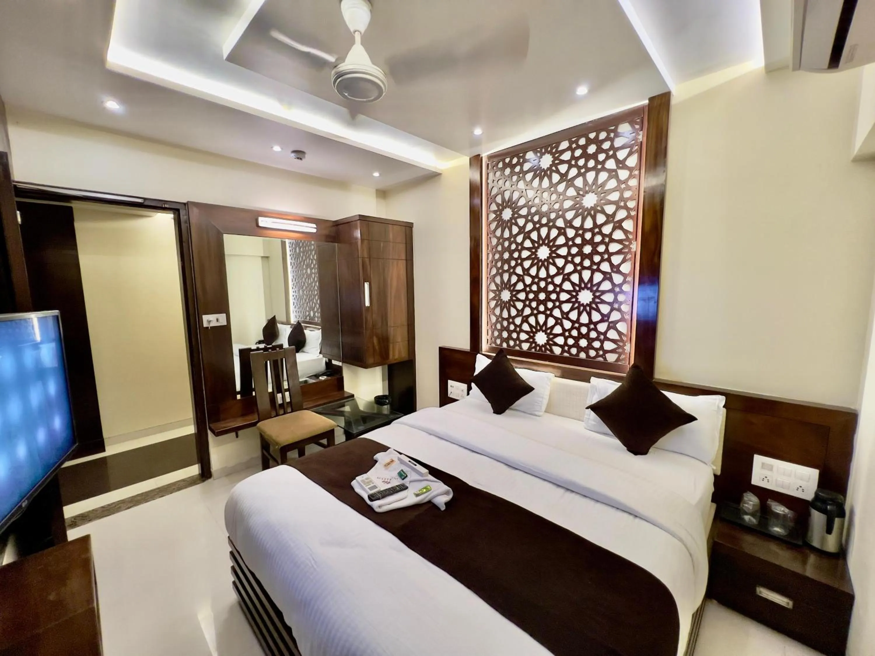 Photo of the whole room, Bed in HOTEL REST INN