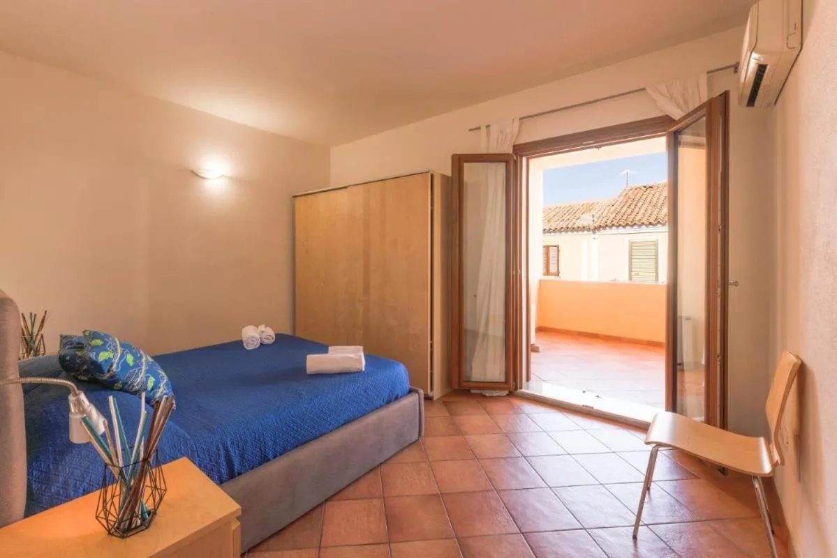 Bed in Relaxing Cristal Bedroom apartment sleeps 5 persons
