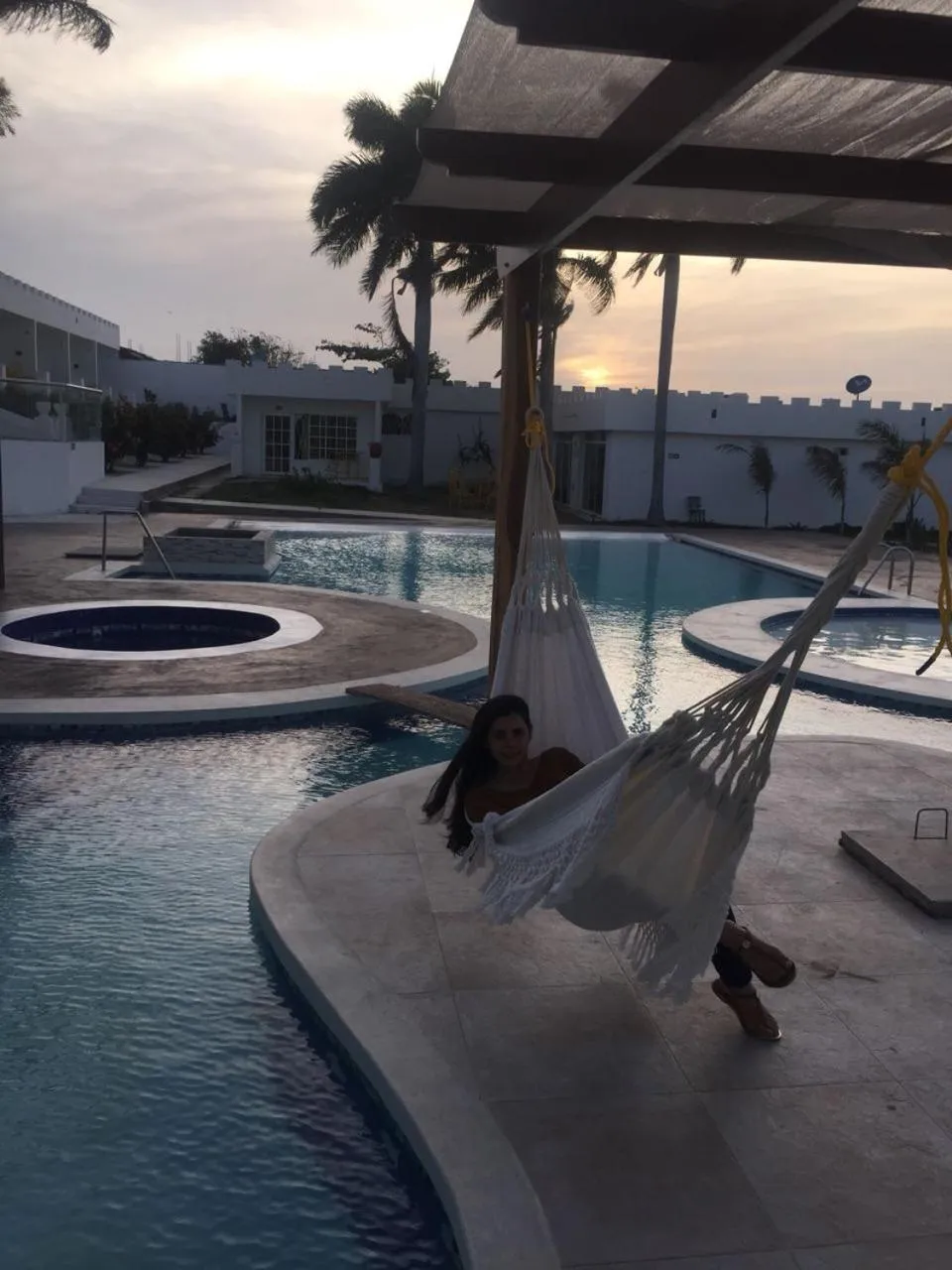 Swimming pool in Hotel Castillo del Mar