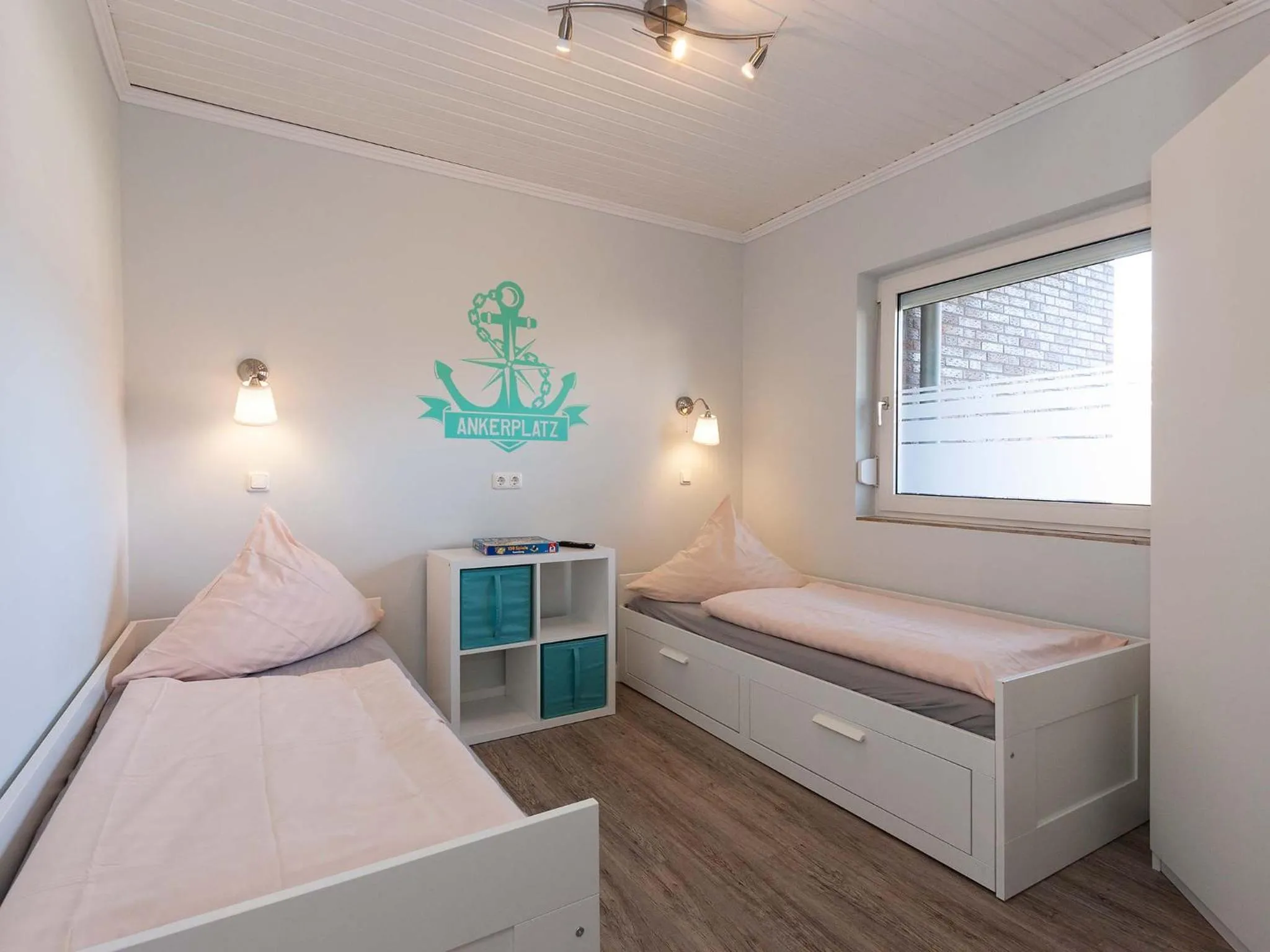Bedroom, Bed in Ferienwohnanlage Lübben
