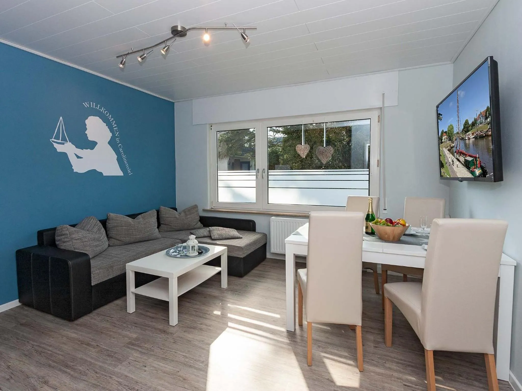 Living room in Ferienwohnanlage Lübben