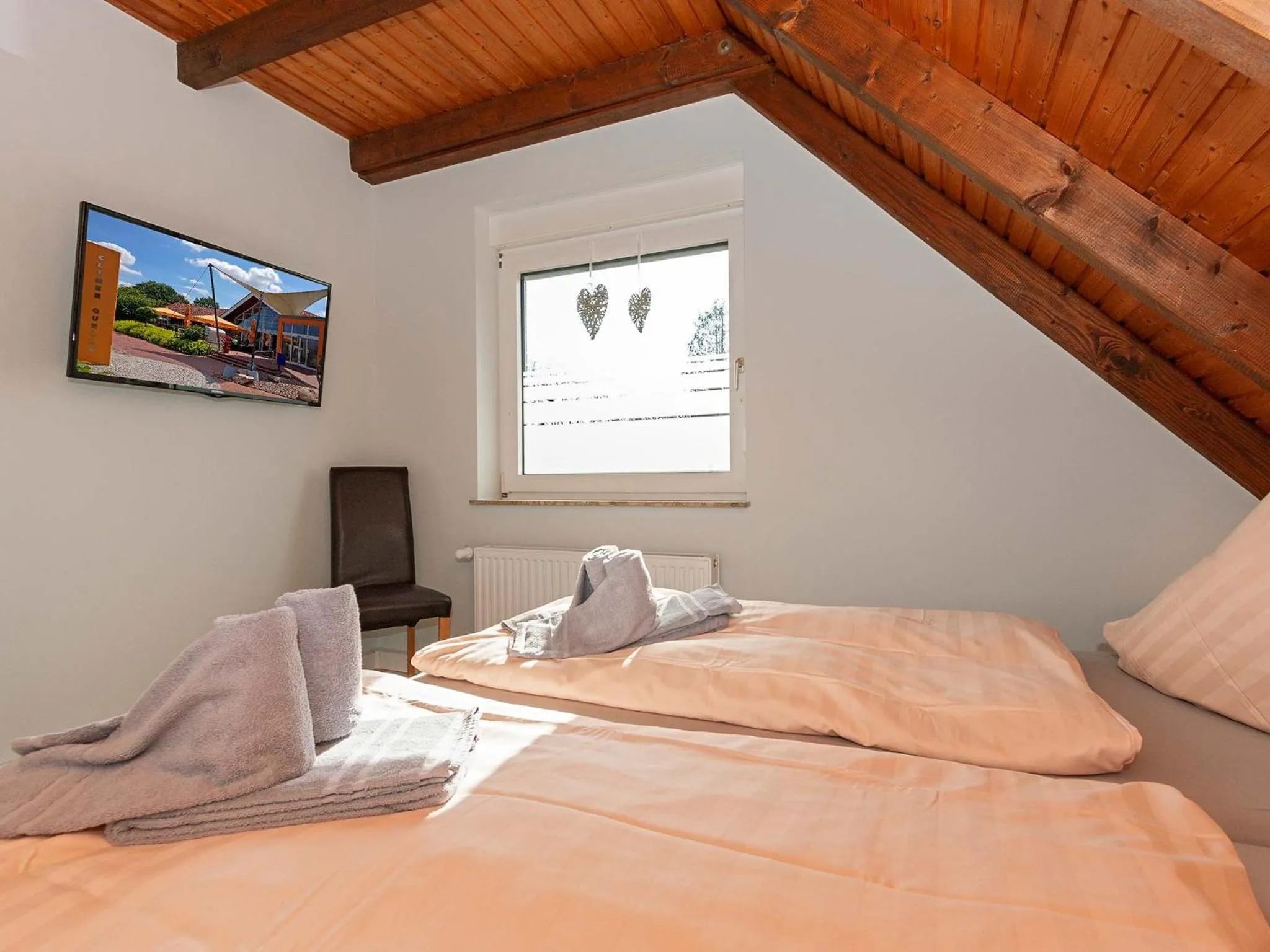 Bedroom, Bed in Ferienwohnanlage Lübben