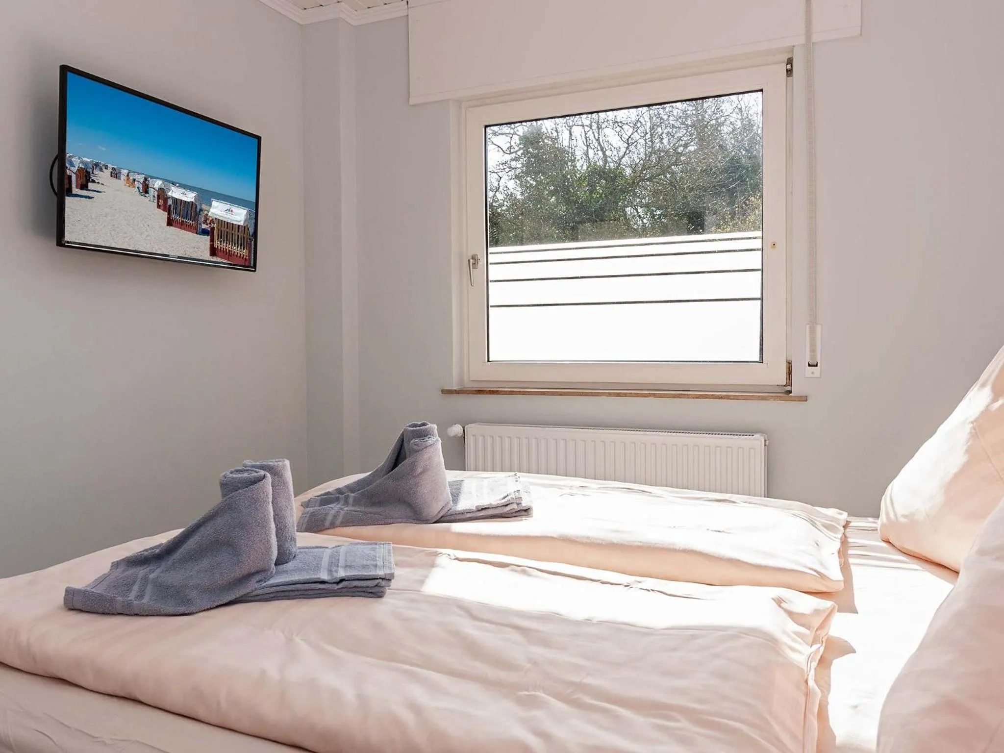 Bedroom, Bed in Ferienwohnanlage Lübben