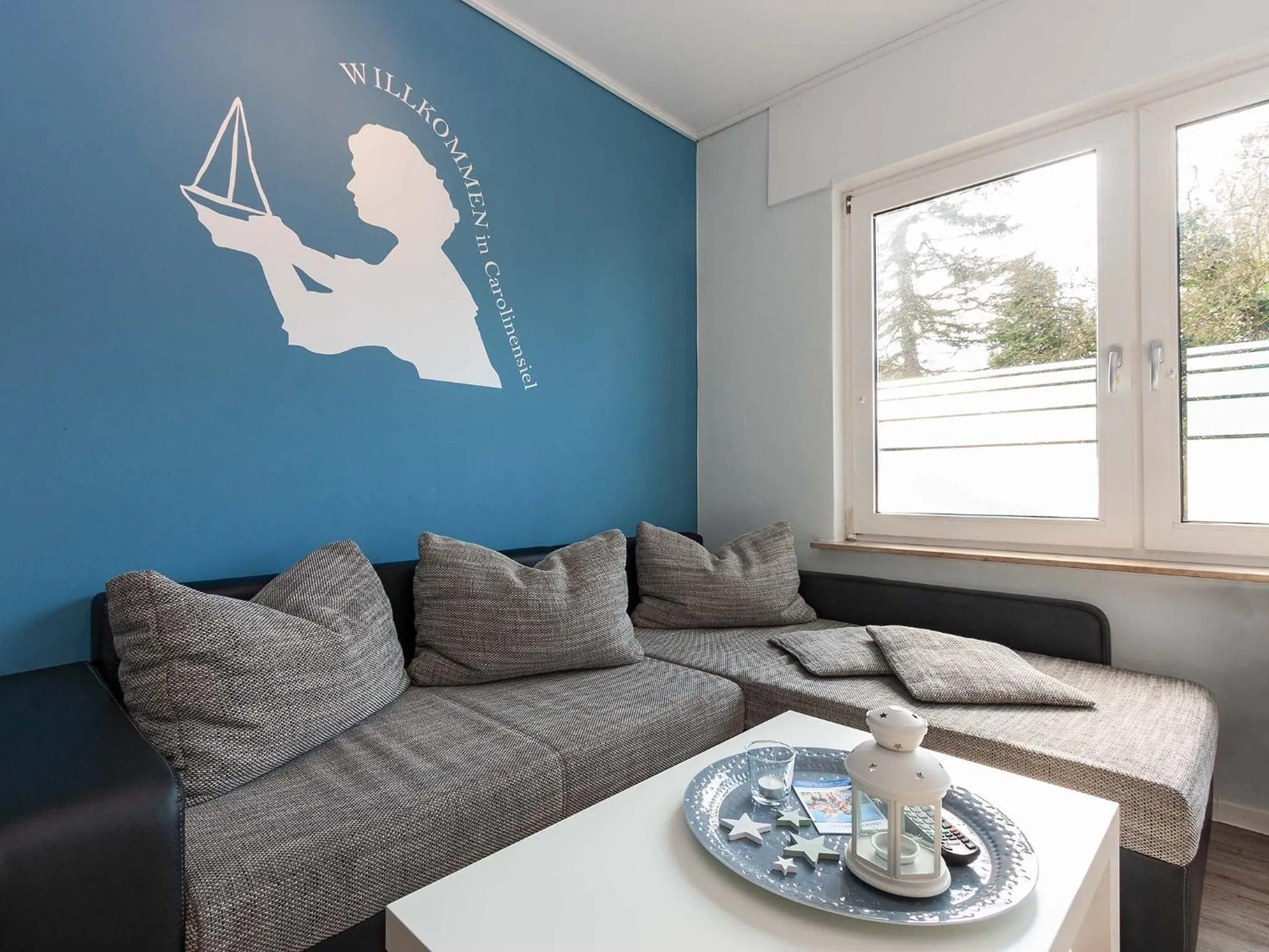 Living room in Ferienwohnanlage Lübben