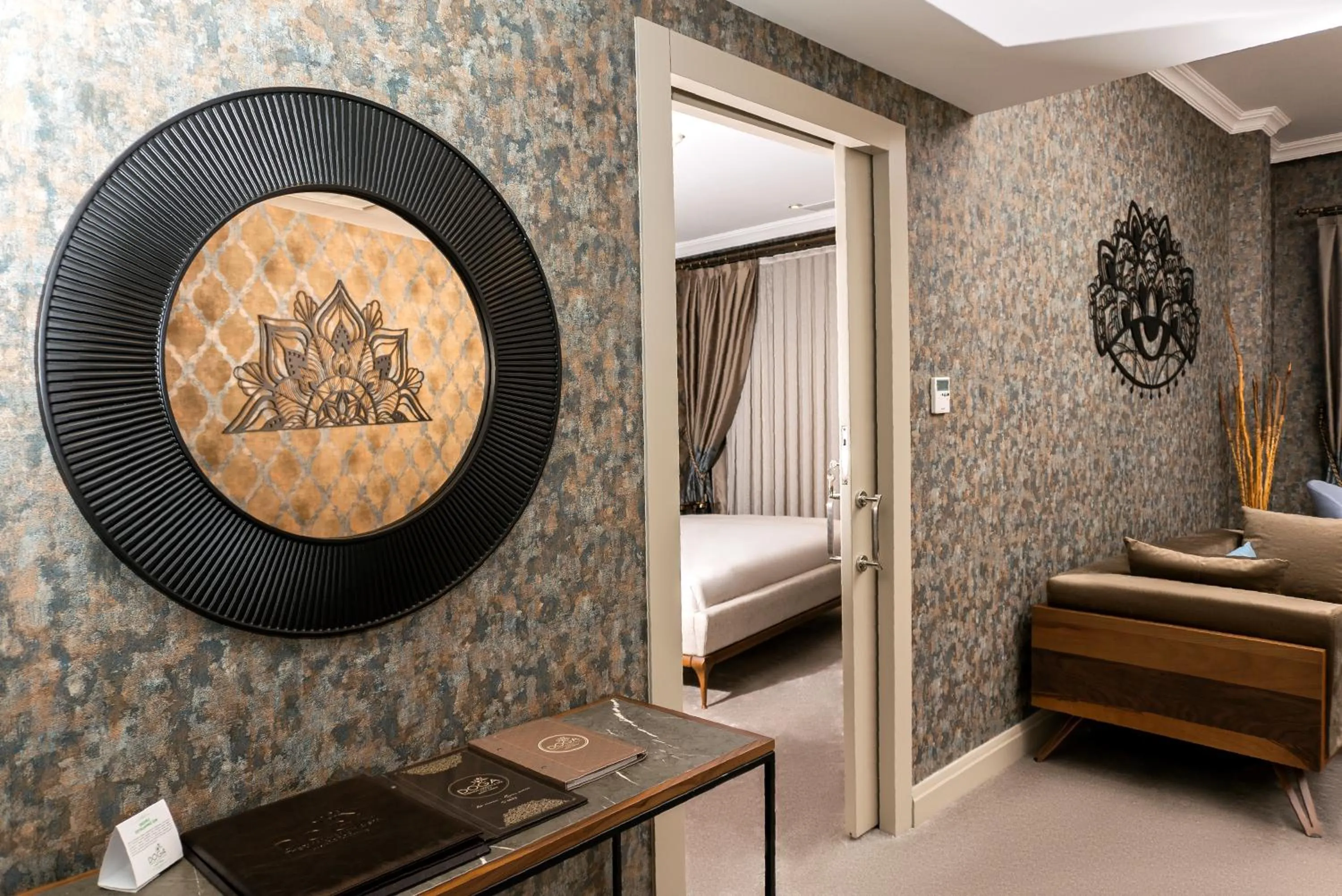 Bed in Doğa Thermal Health & Spa