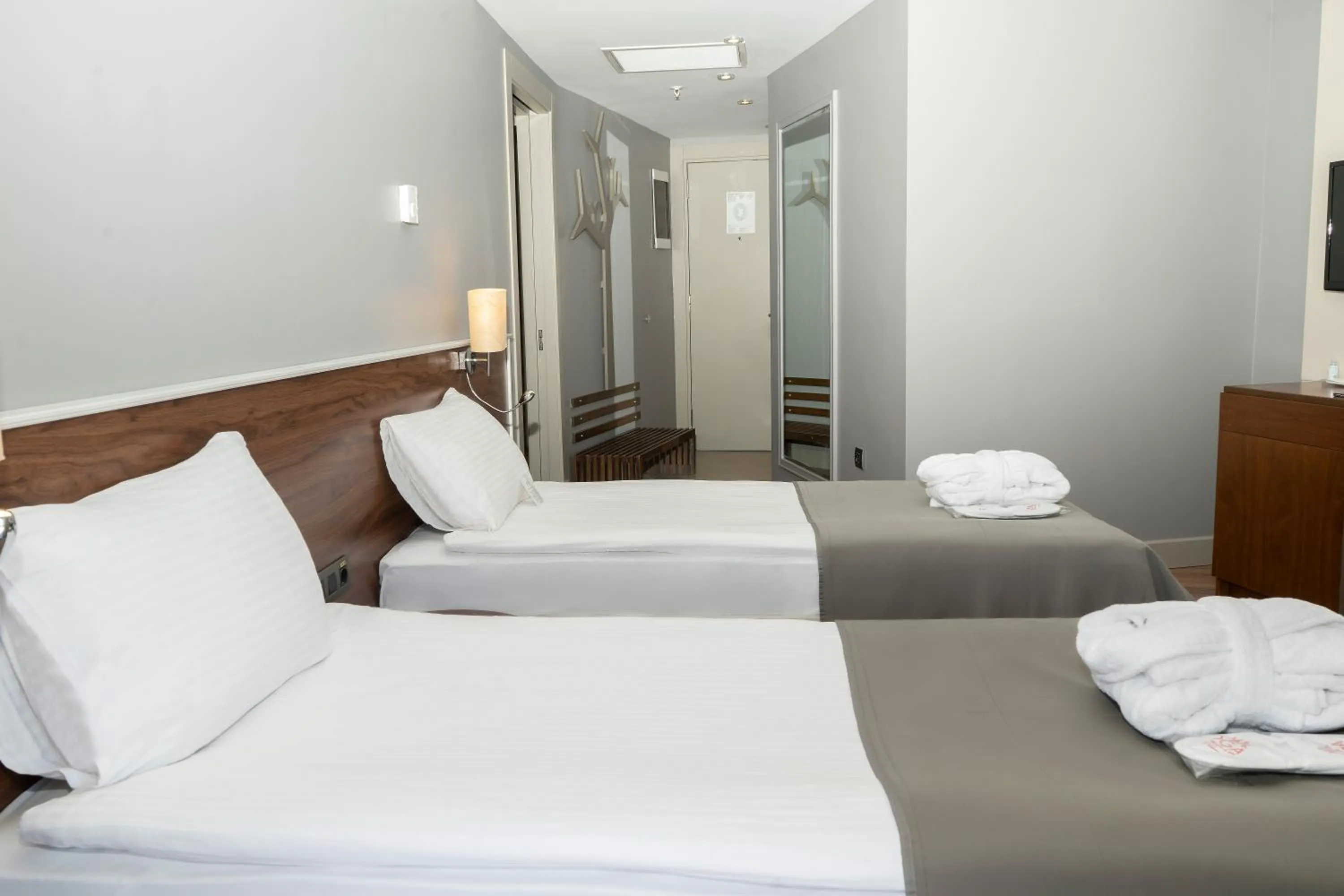 Bed in Doğa Thermal Health & Spa