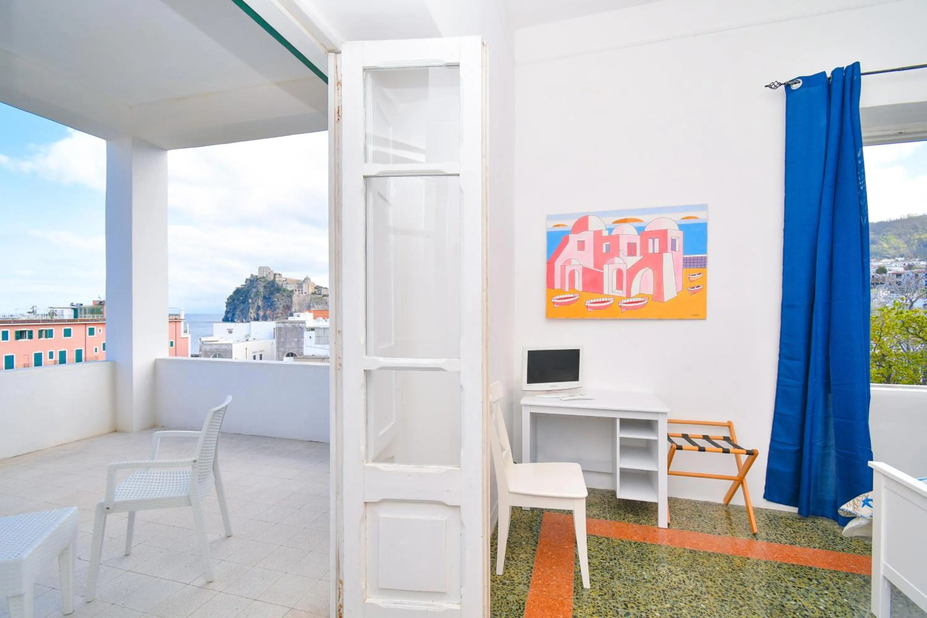 Bedroom in Villa Panoramica - Ischia Ponte