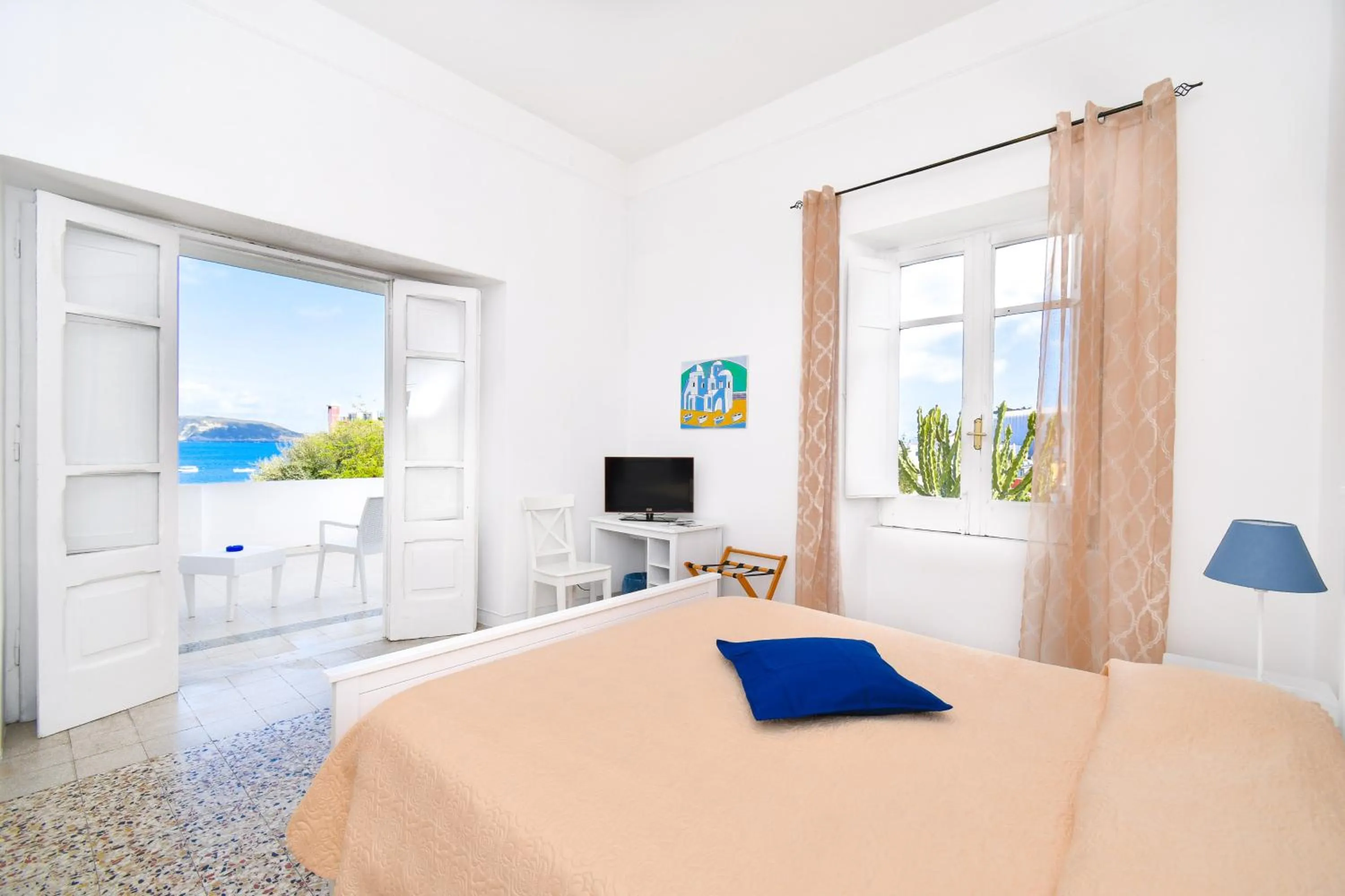Bedroom in Villa Panoramica - Ischia Ponte