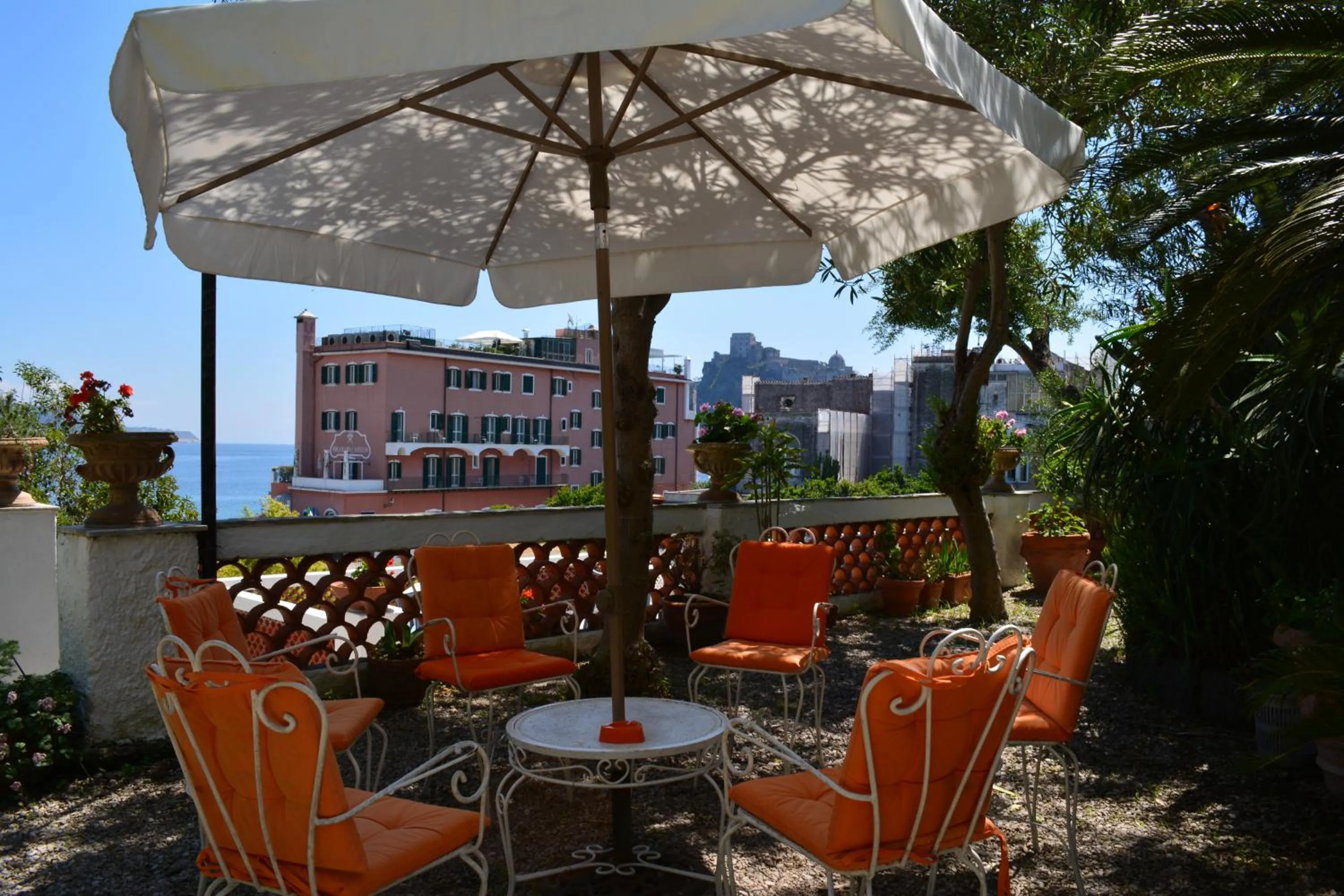Balcony/Terrace in Villa Panoramica - Ischia Ponte