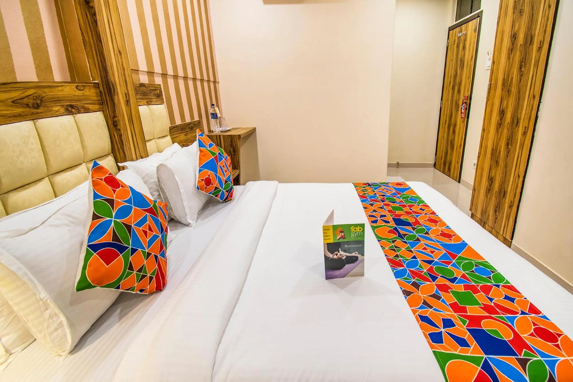Bed in FabExpress Orange Suites - Nr Mumbai International Airport