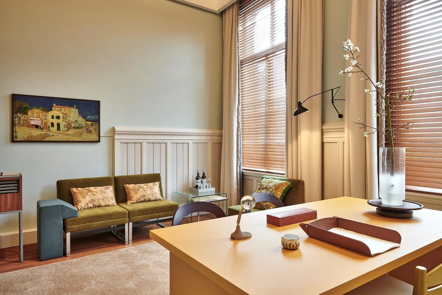 Living room in De L’Europe Amsterdam – The Leading Hotels of the World